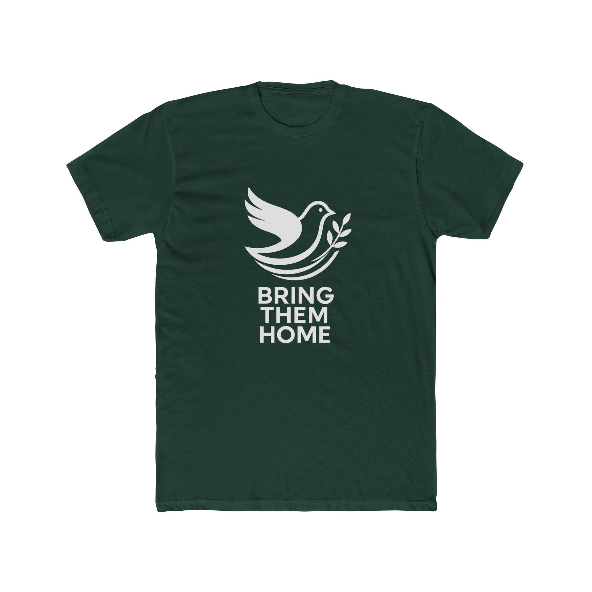 Dove Bring Them Home Unisex Cotton Crew Tee - American Zionist