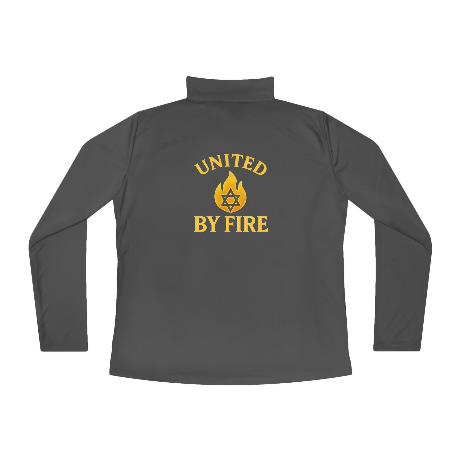 United by Fire Ladies Quarter - Zip Pullover - American Zionist