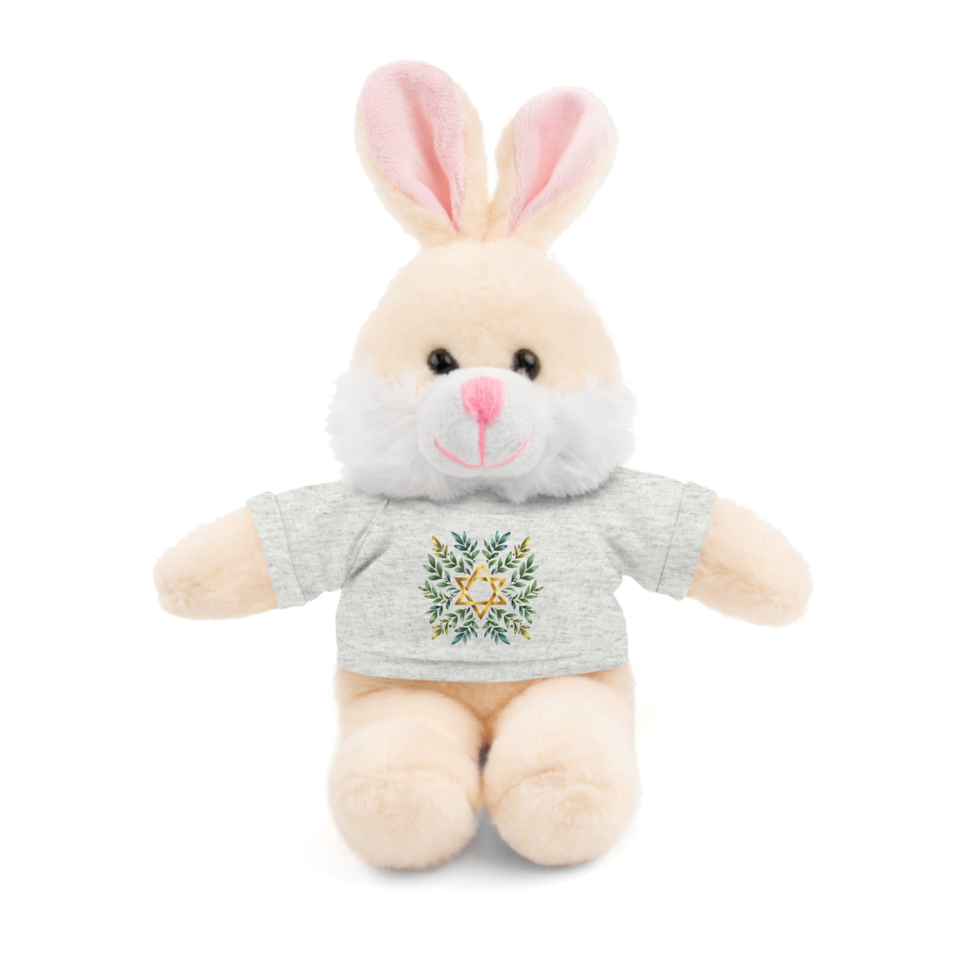 Star Of David Wreath Stuffed Animals with Tee - American Zionist