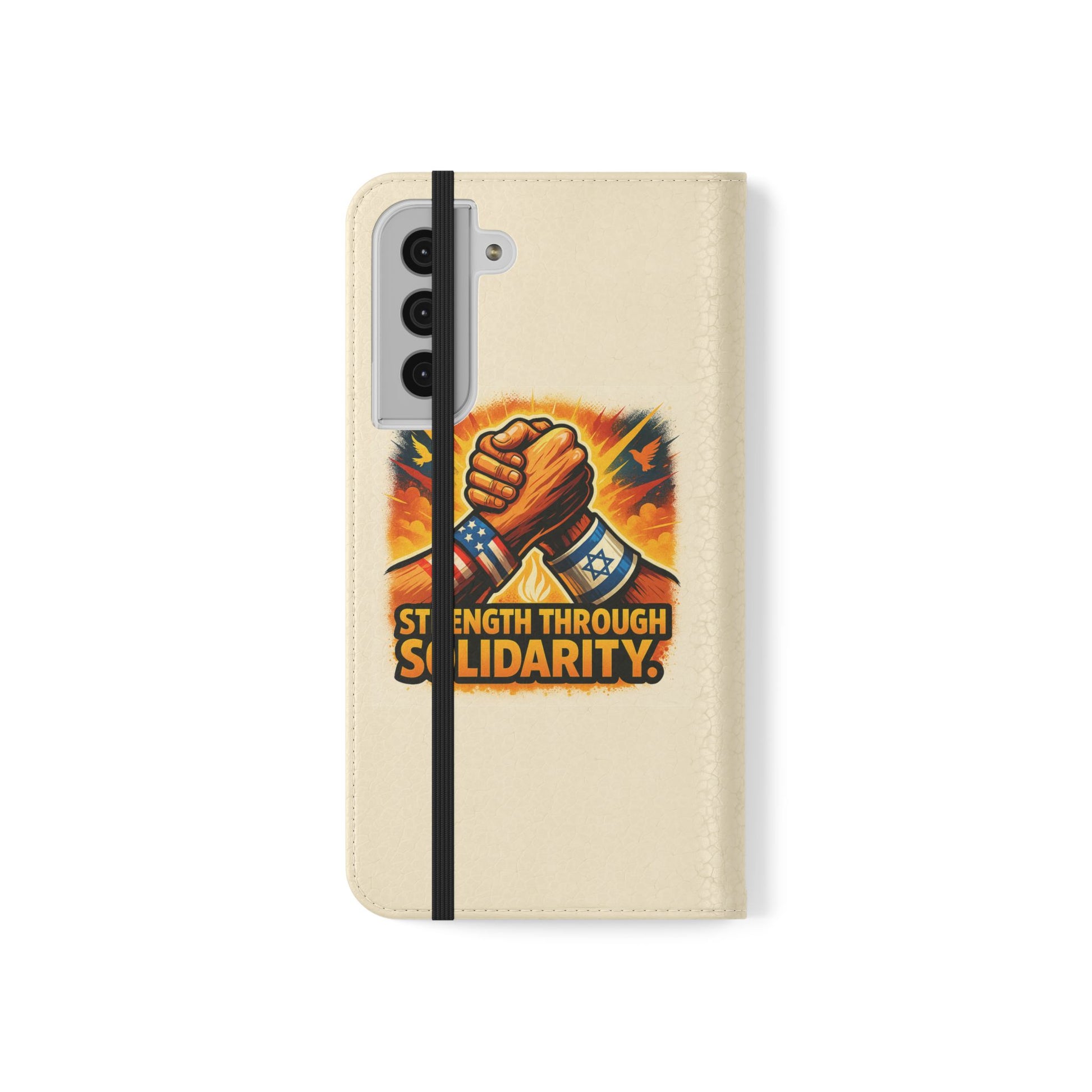 Strength Through Solidarity Flip Cases - American Zionist