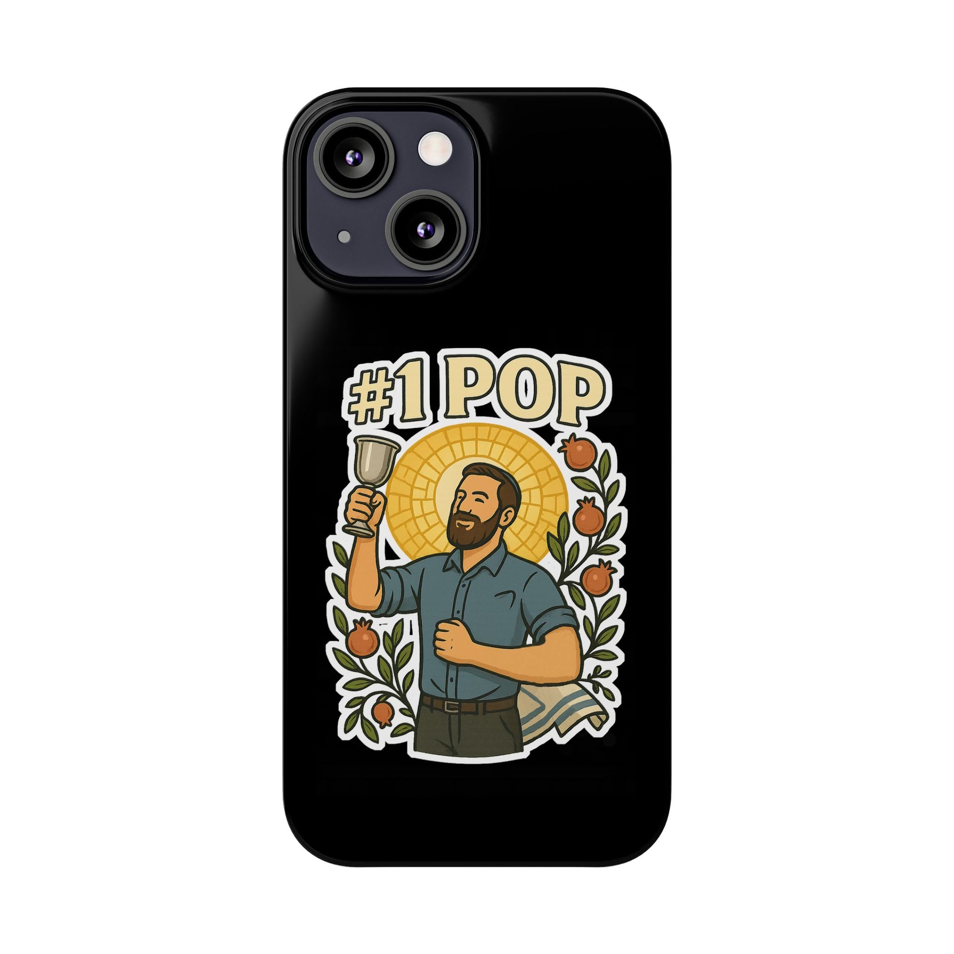 1 Pop Slim Phone Cases - American Zionist