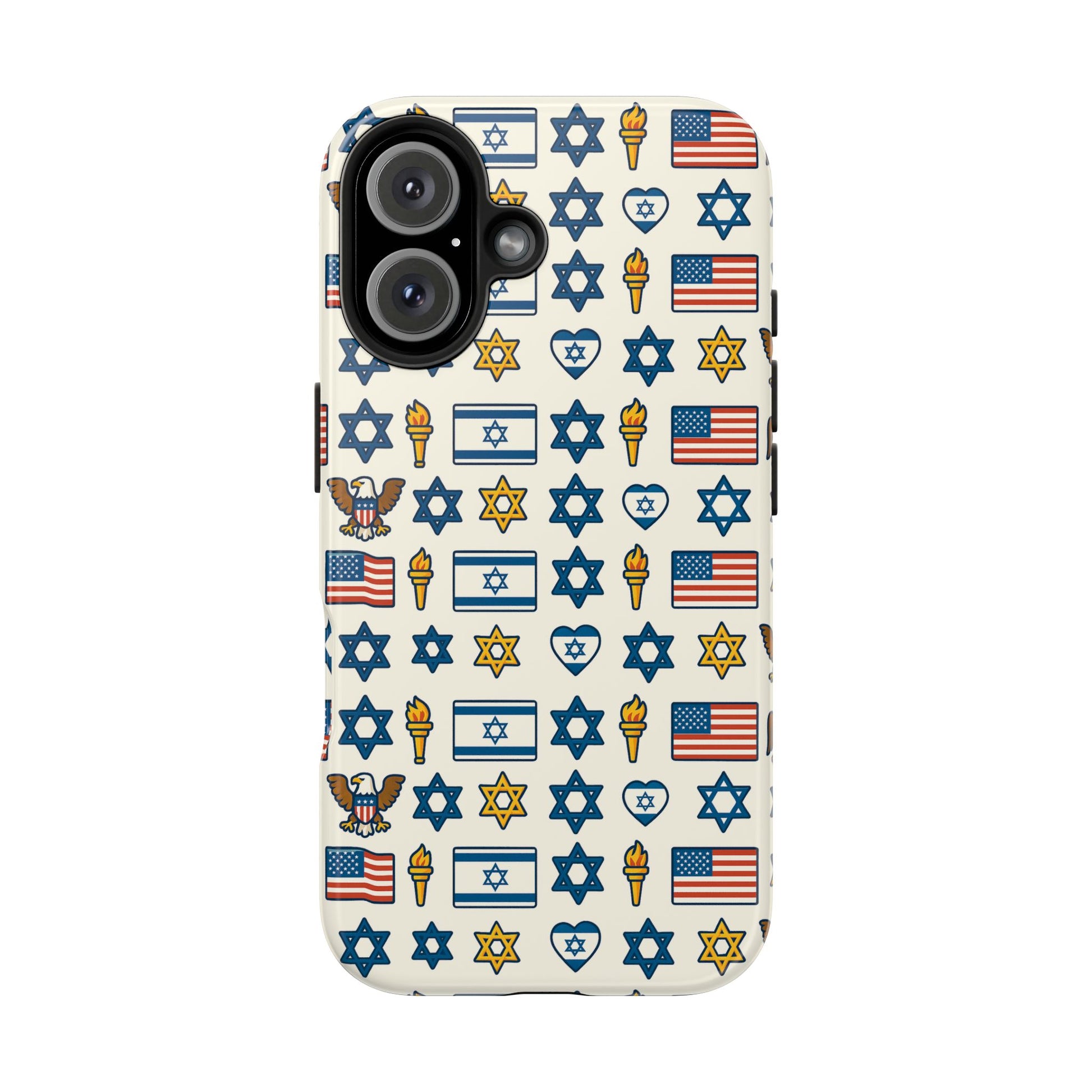 Symbol Of Shared Freedom Tough Phone Cases - American Zionist