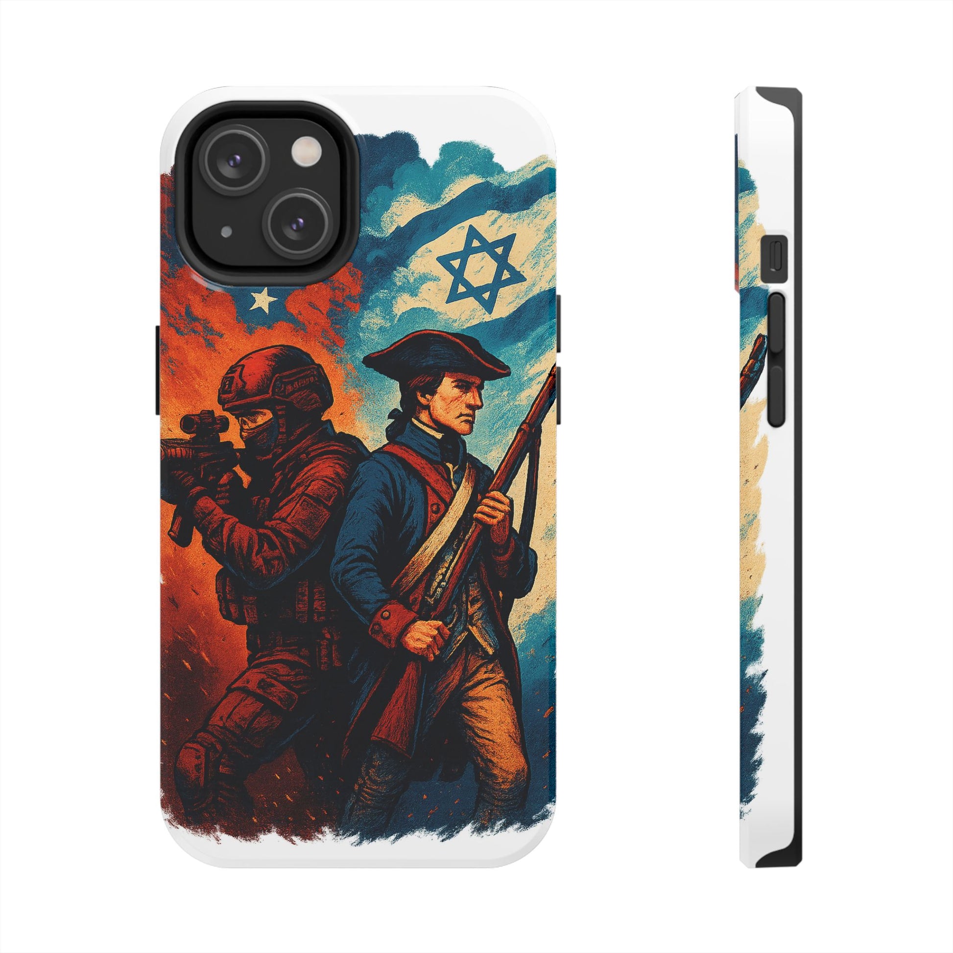 Defenders Across Generations Tough Phone Cases - American Zionist