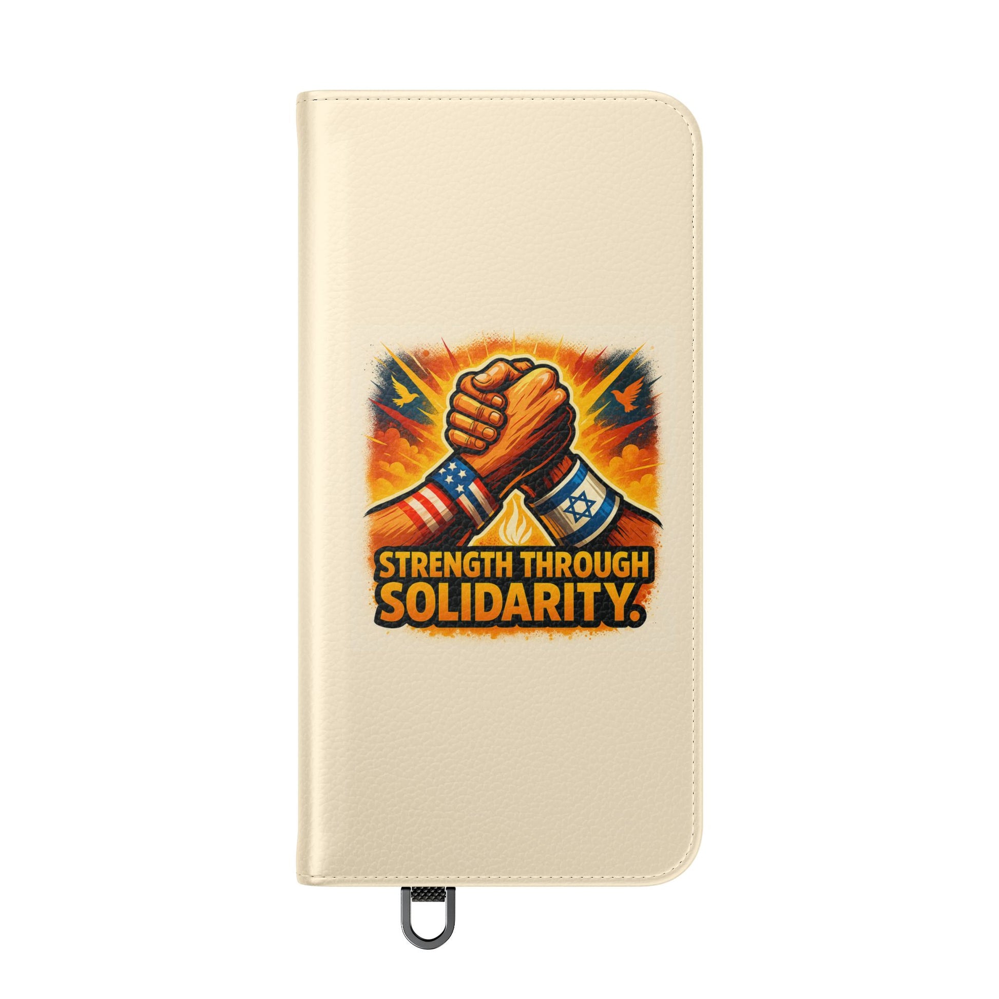 Strength Through Solidarity Flip Cases - American Zionist