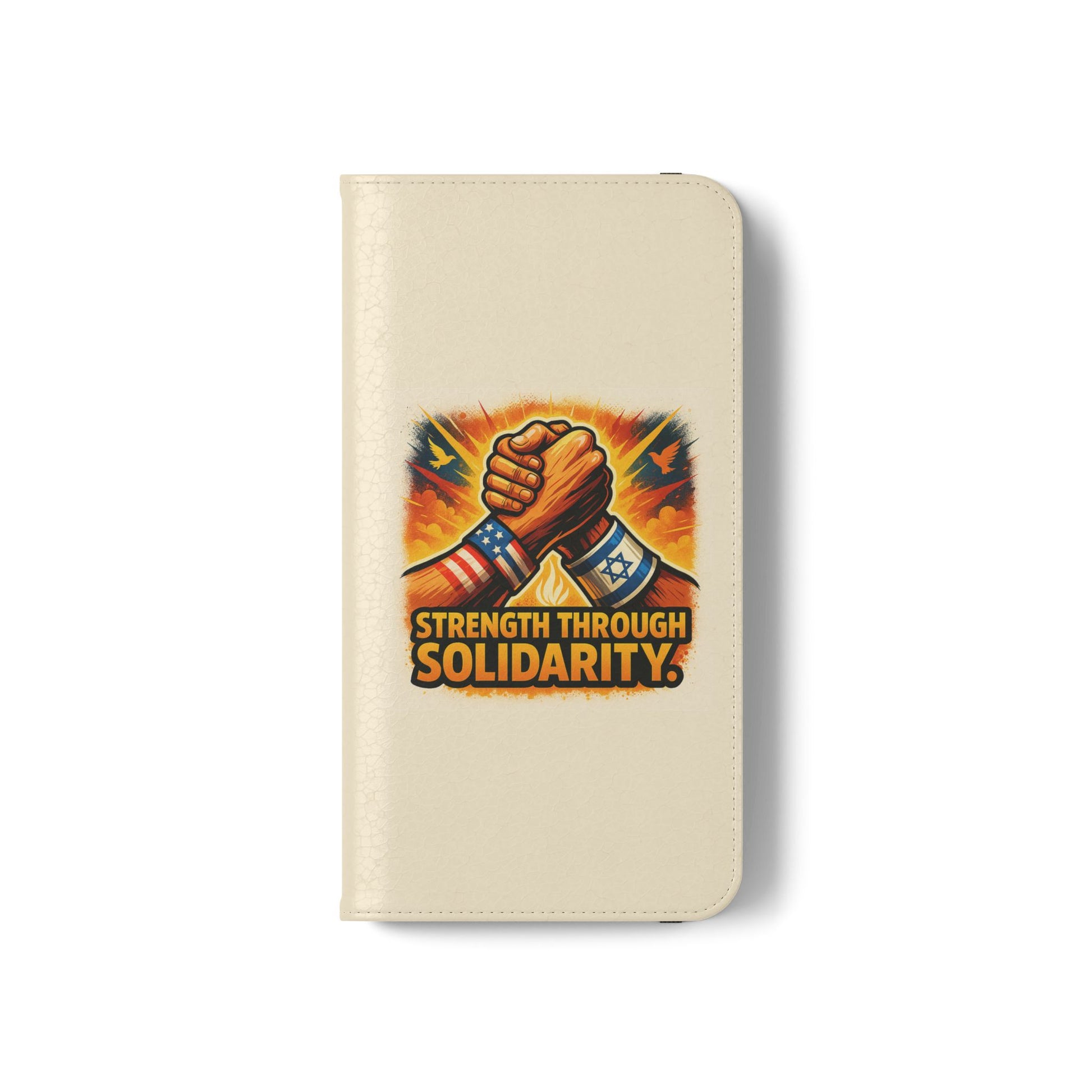 Strength Through Solidarity Flip Cases - American Zionist