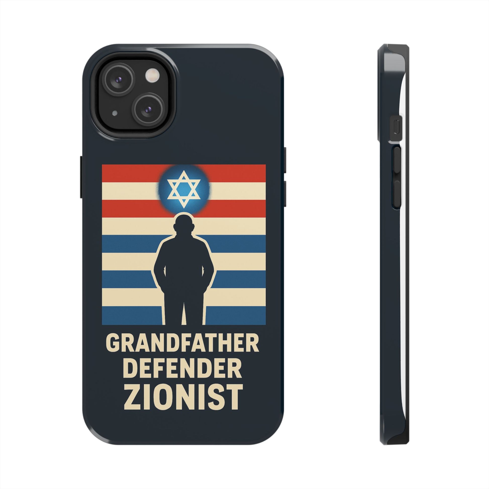 Grandfather Zionist Tough Phone Cases - American Zionist