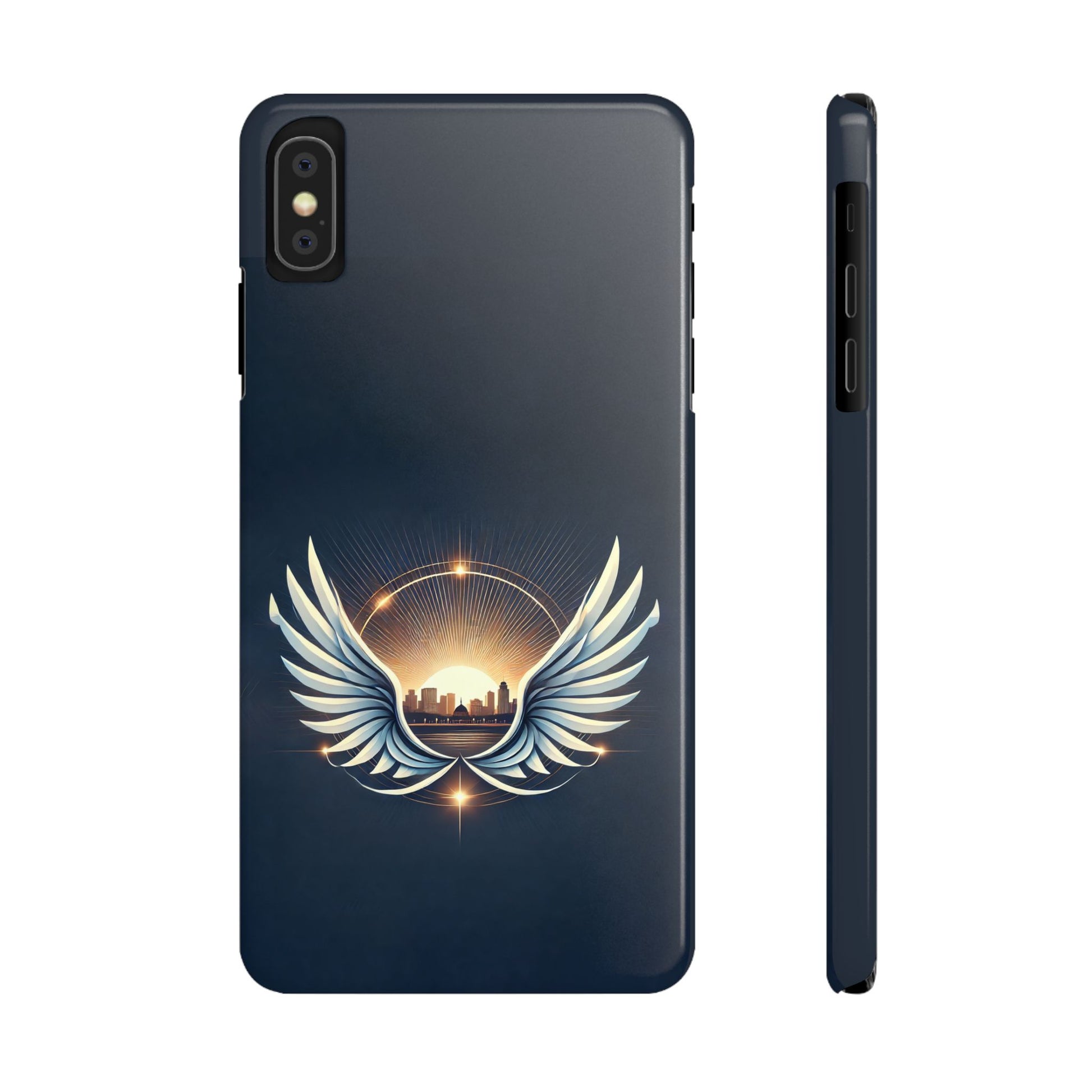 Sunrise Wings Slim Phone Cases - American Zionist
