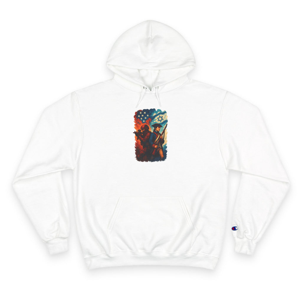 Defenders Across Generations Champion Hoodie - American Zionist