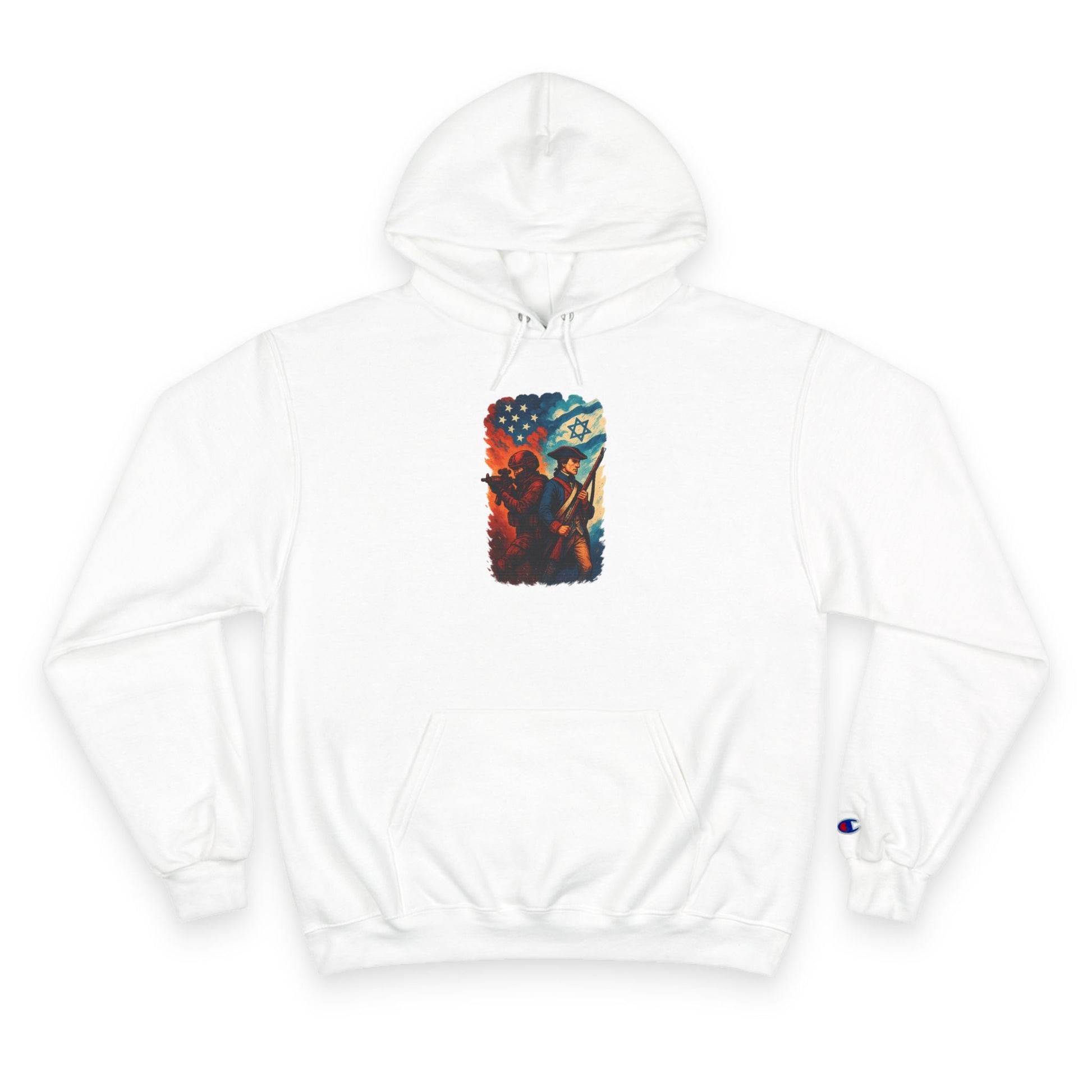 Defenders Across Generations Champion Hoodie - American Zionist