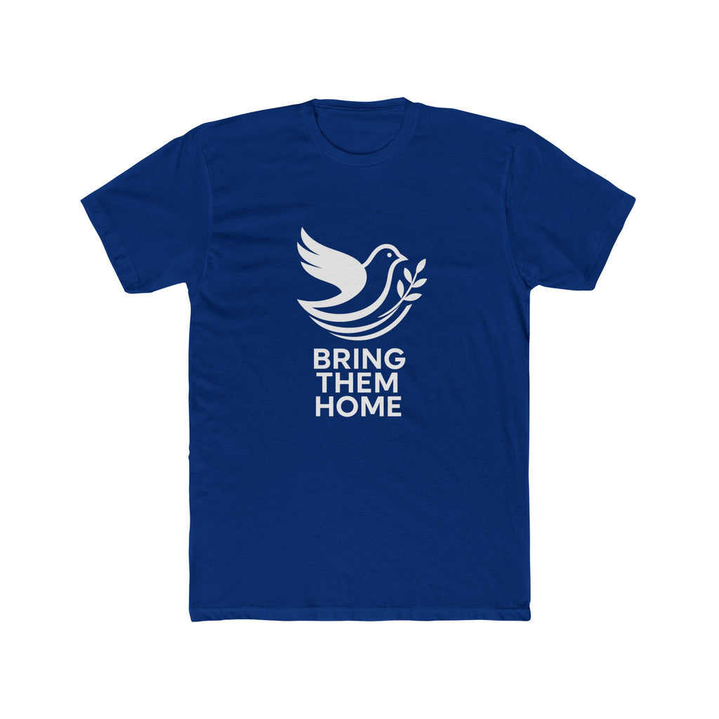 Dove Bring Them Home Unisex Cotton Crew Tee - American Zionist