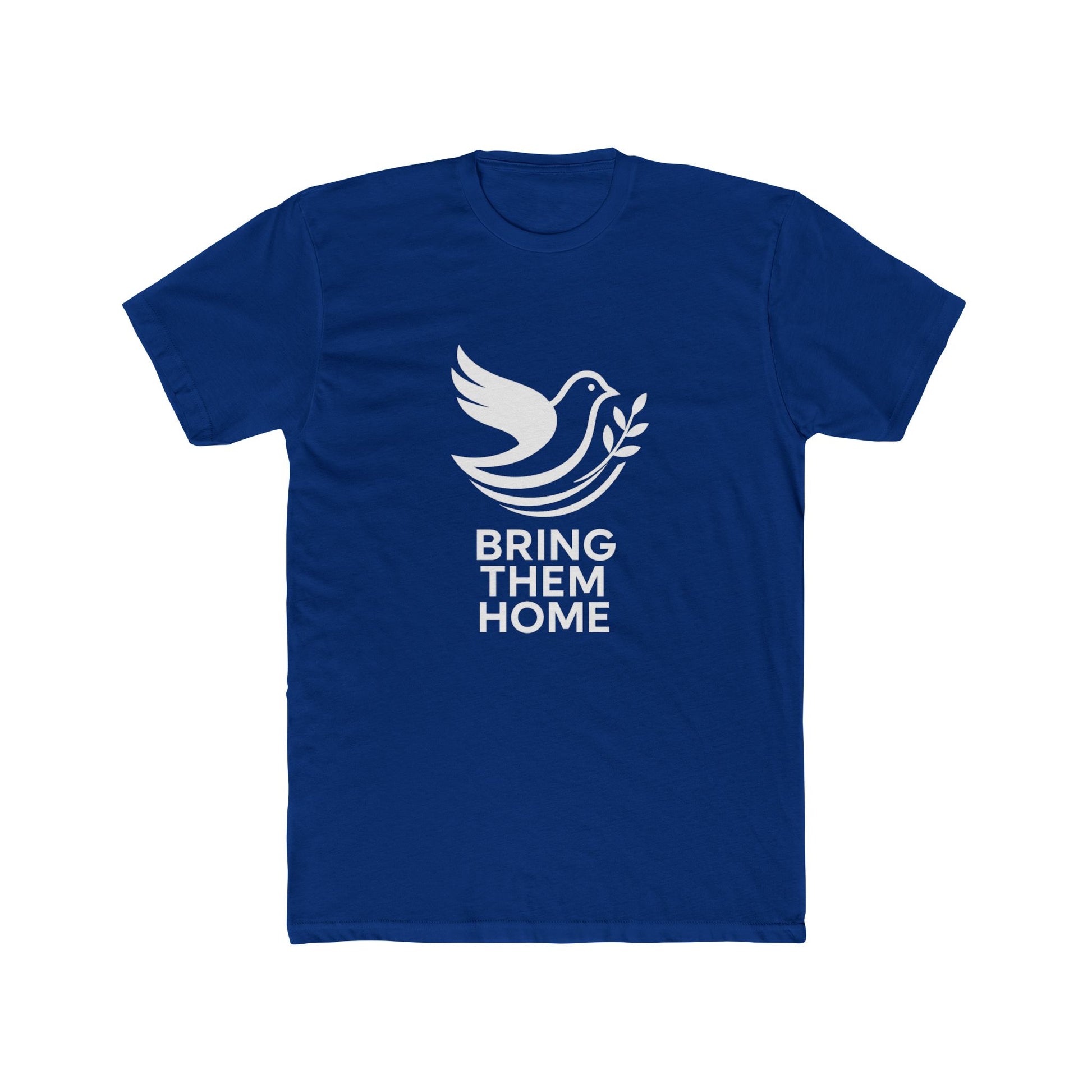 Dove Bring Them Home Unisex Cotton Crew Tee - American Zionist