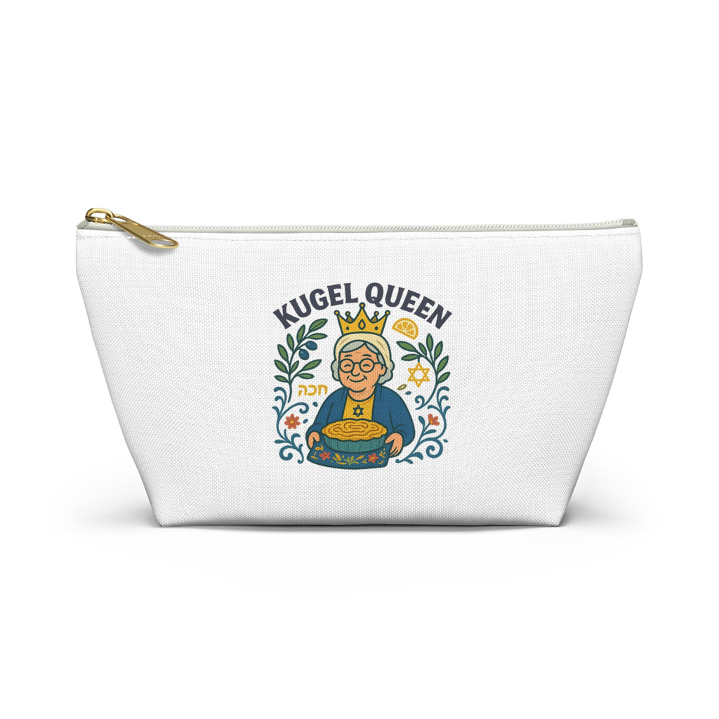 Kugel Queen Accessory Pouch w T - bottom - American Zionist