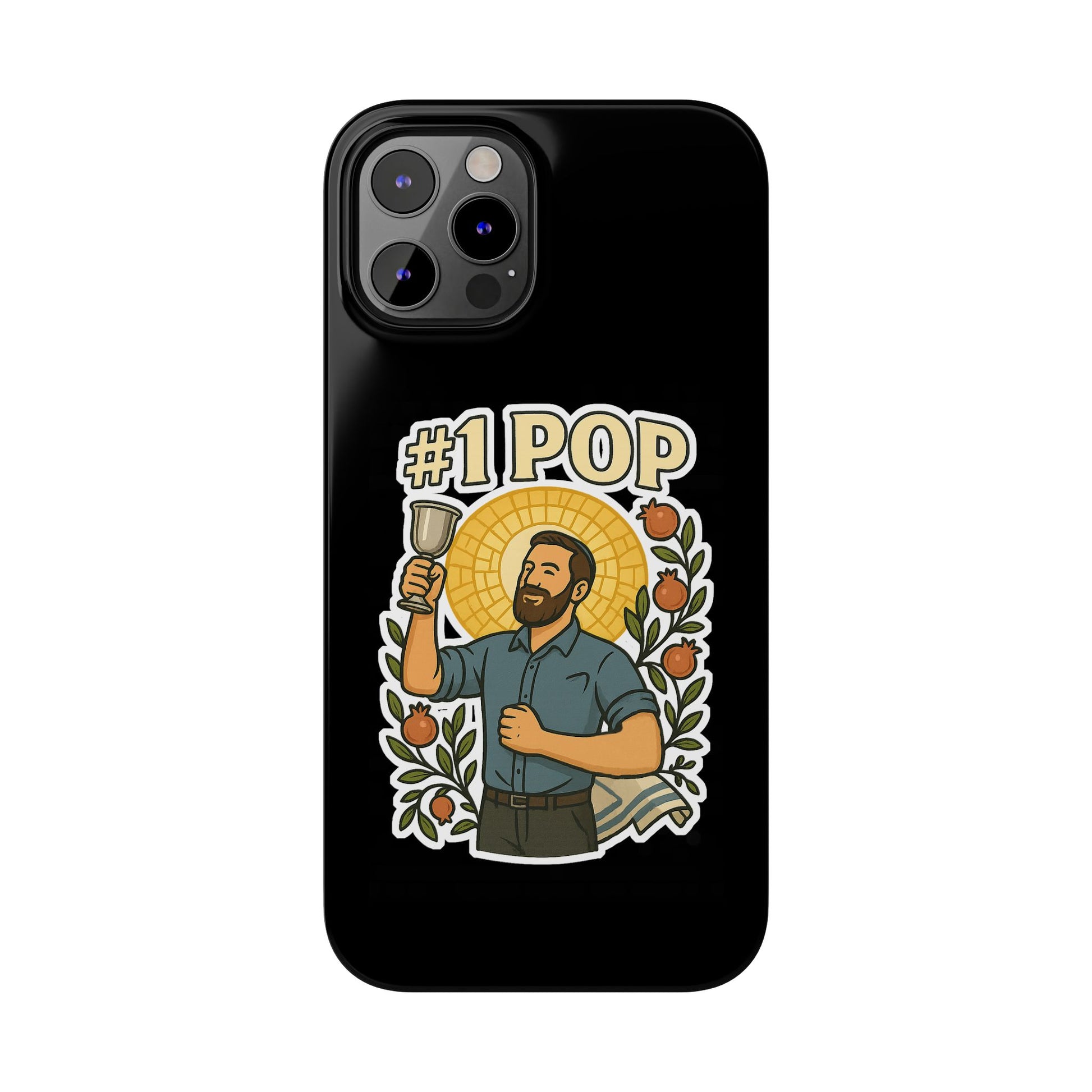 1 Pop Slim Phone Cases - American Zionist