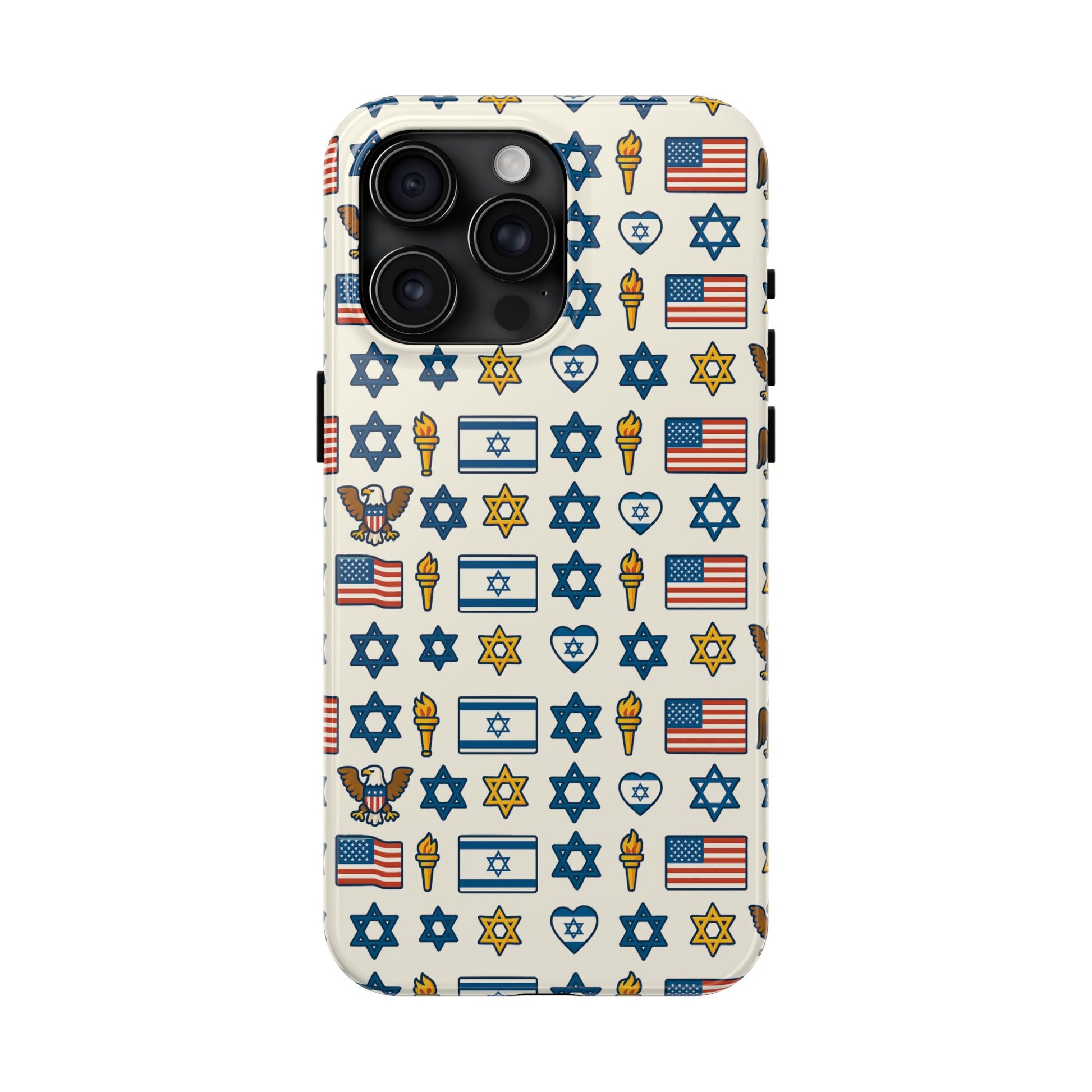 Symbol Of Shared Freedom Tough Phone Cases - American Zionist