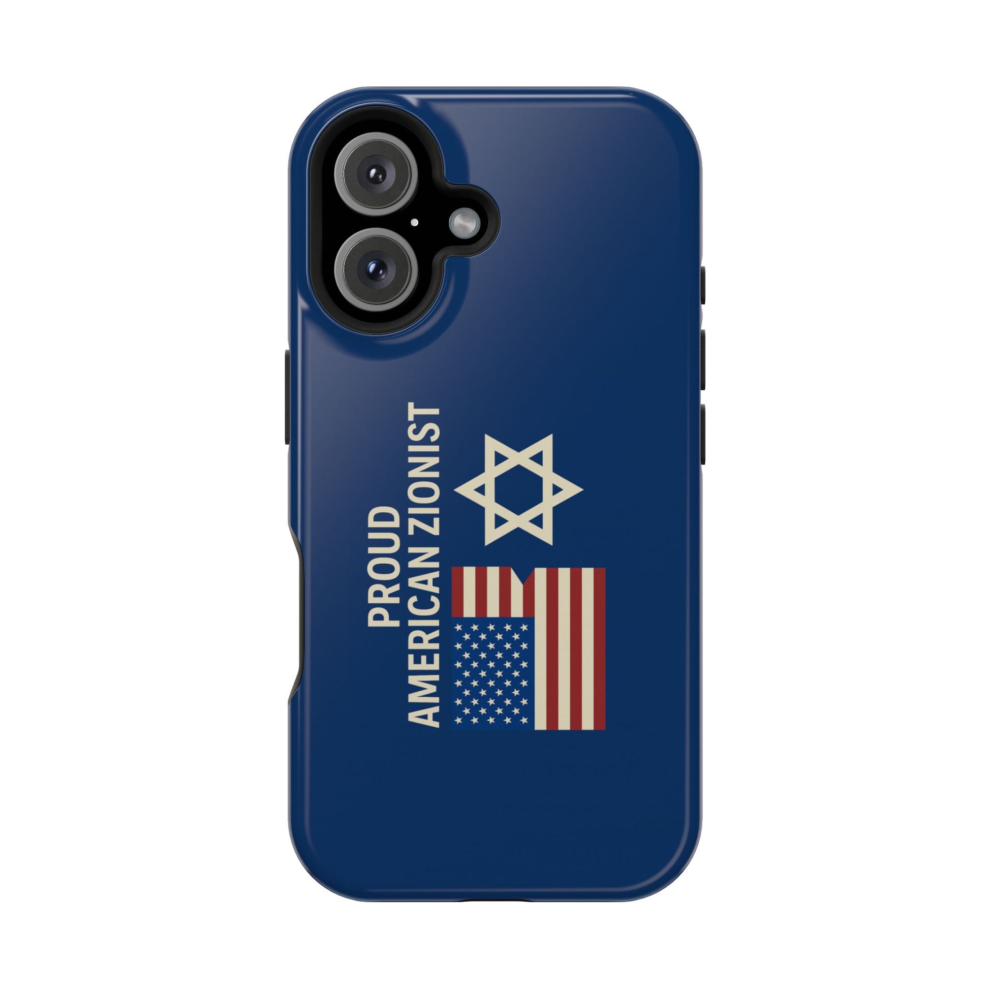 Blue Proud American Zionist Magnetic Tough Cases - American Zionist