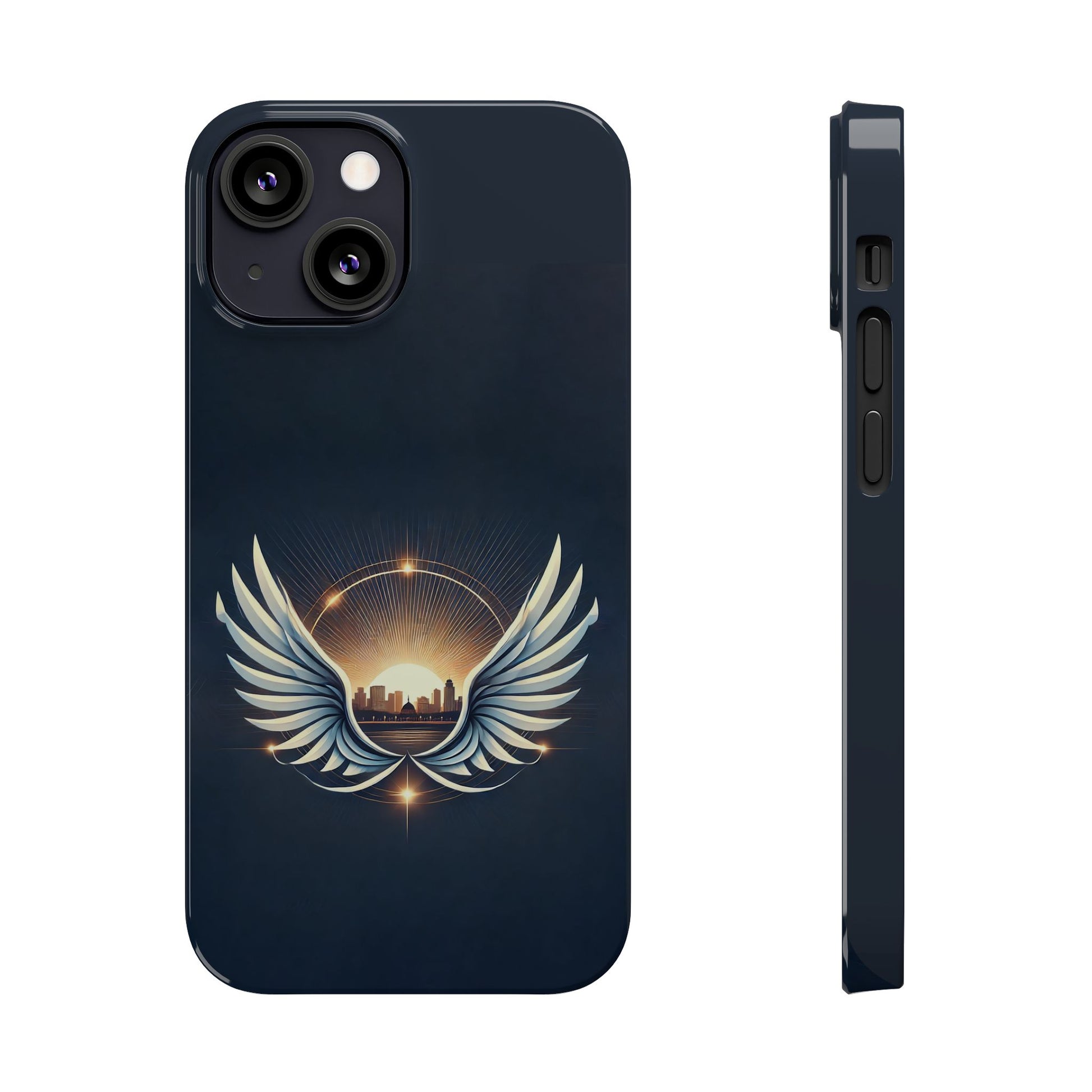 Sunrise Wings Slim Phone Cases - American Zionist