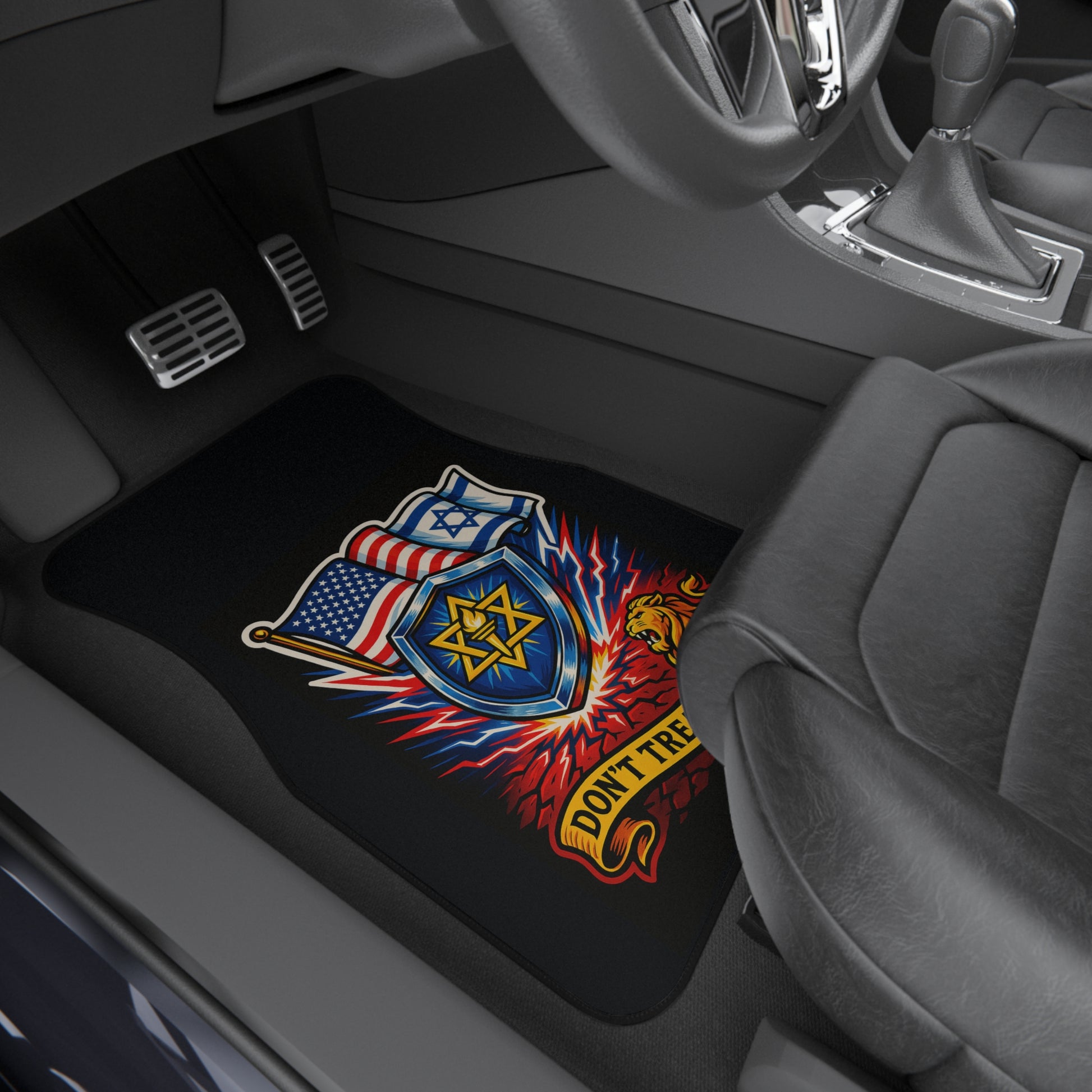 Don't Tread on Us Car Mats (2x Front) - American Zionist