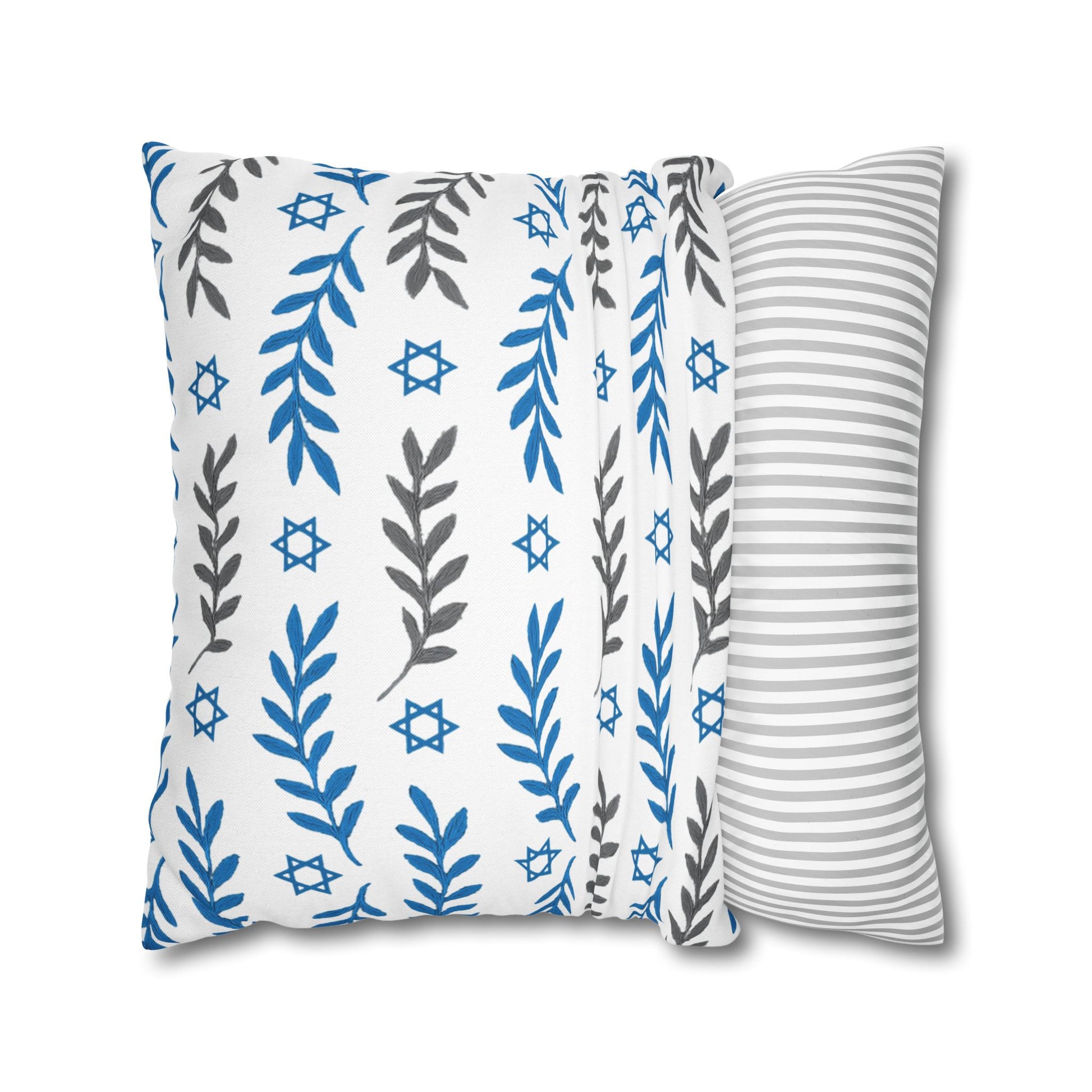 Olive and Shield Spun Polyester Square Pillowcase - American Zionist