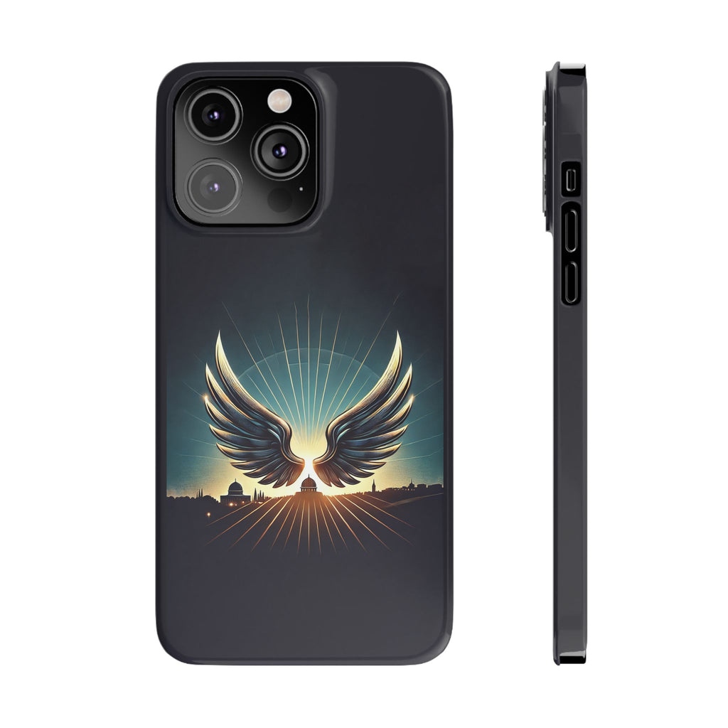 Sunset Wings Slim Phone Cases - American Zionist