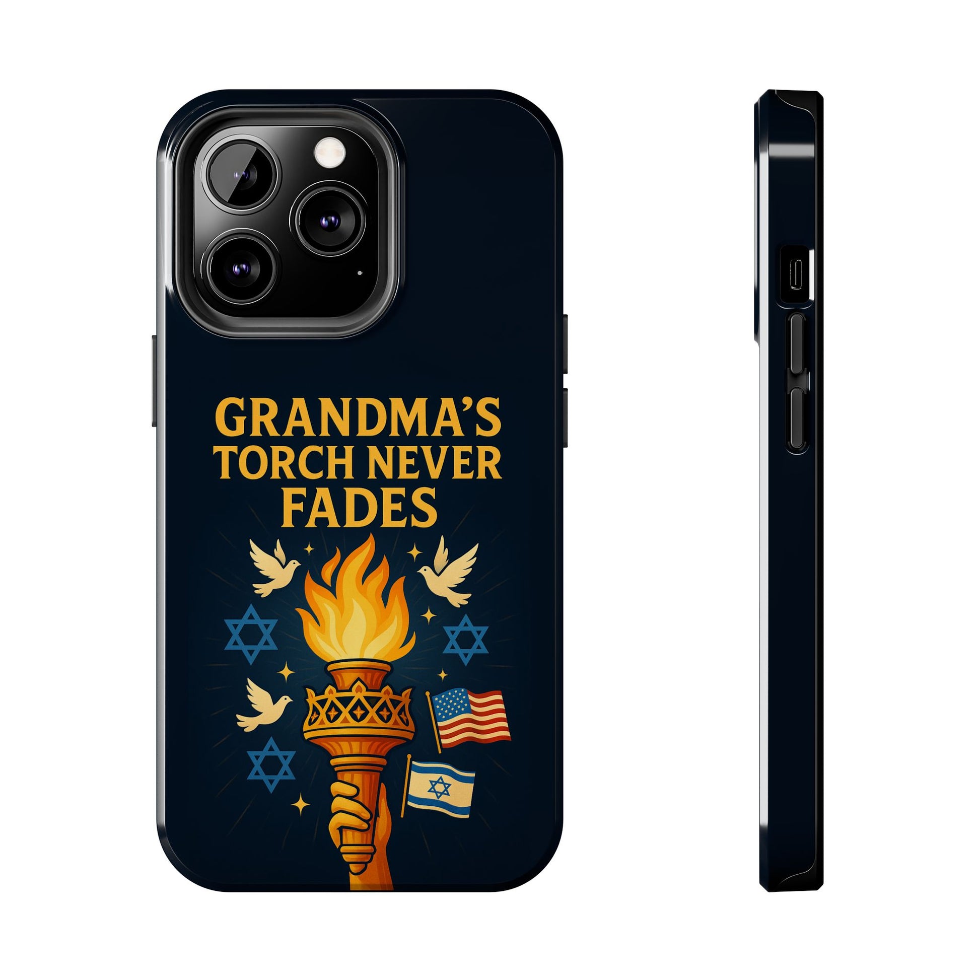 Grandmas Touch Tough Phone Cases - American Zionist