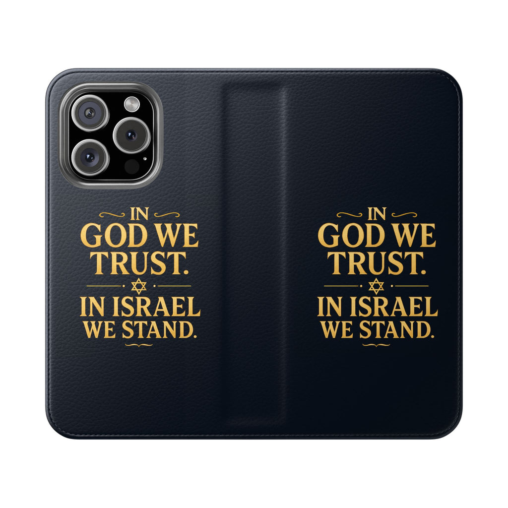In God With Israel Flip Cases - American Zionist