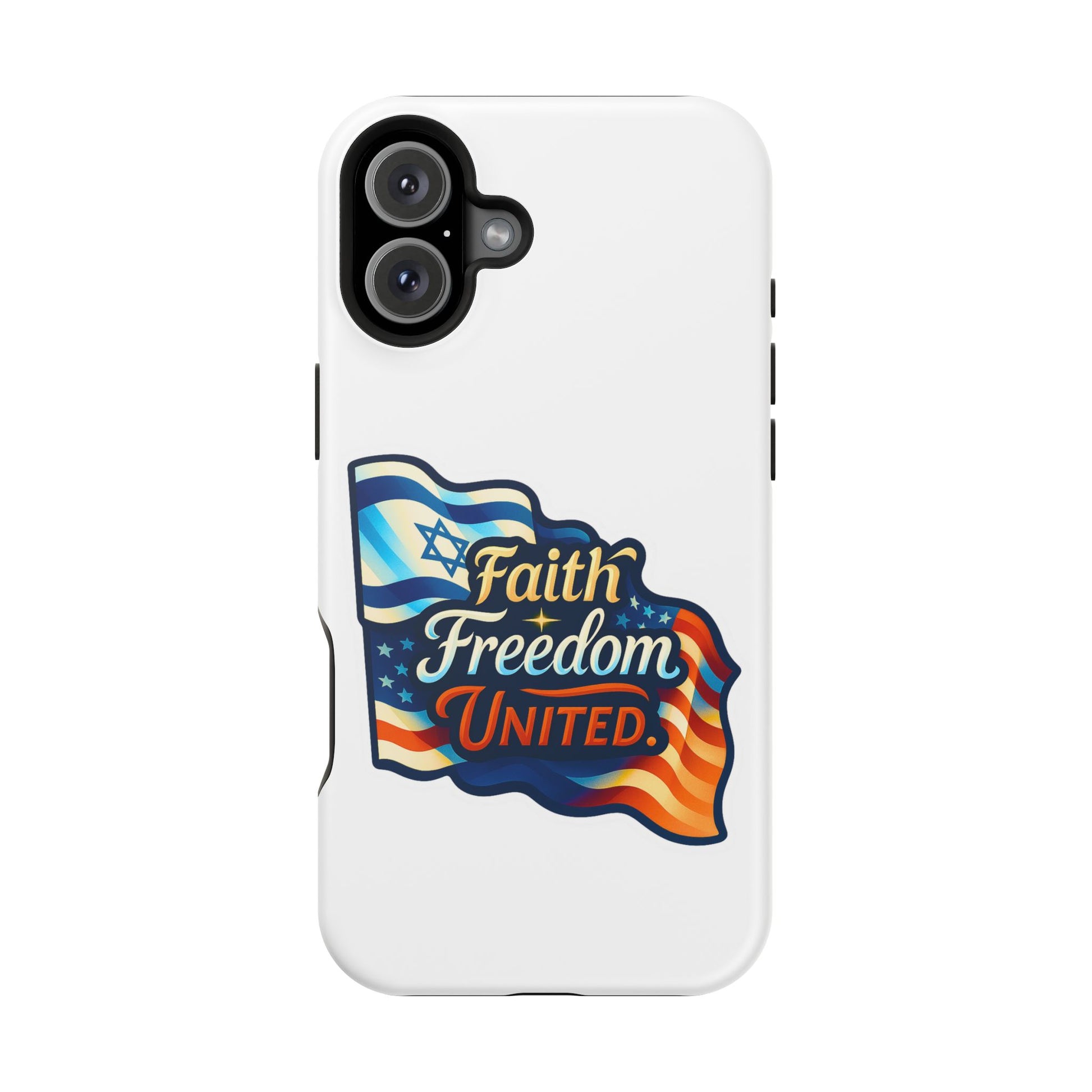 Faith Freedom United Magnetic Tough Cases - American Zionist