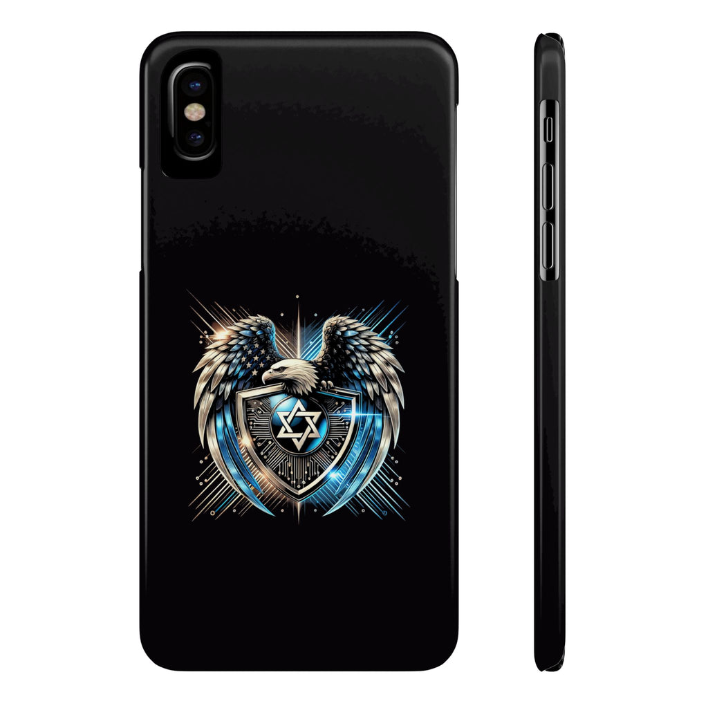Wings of Zion Slim Phone Cases - American Zionist