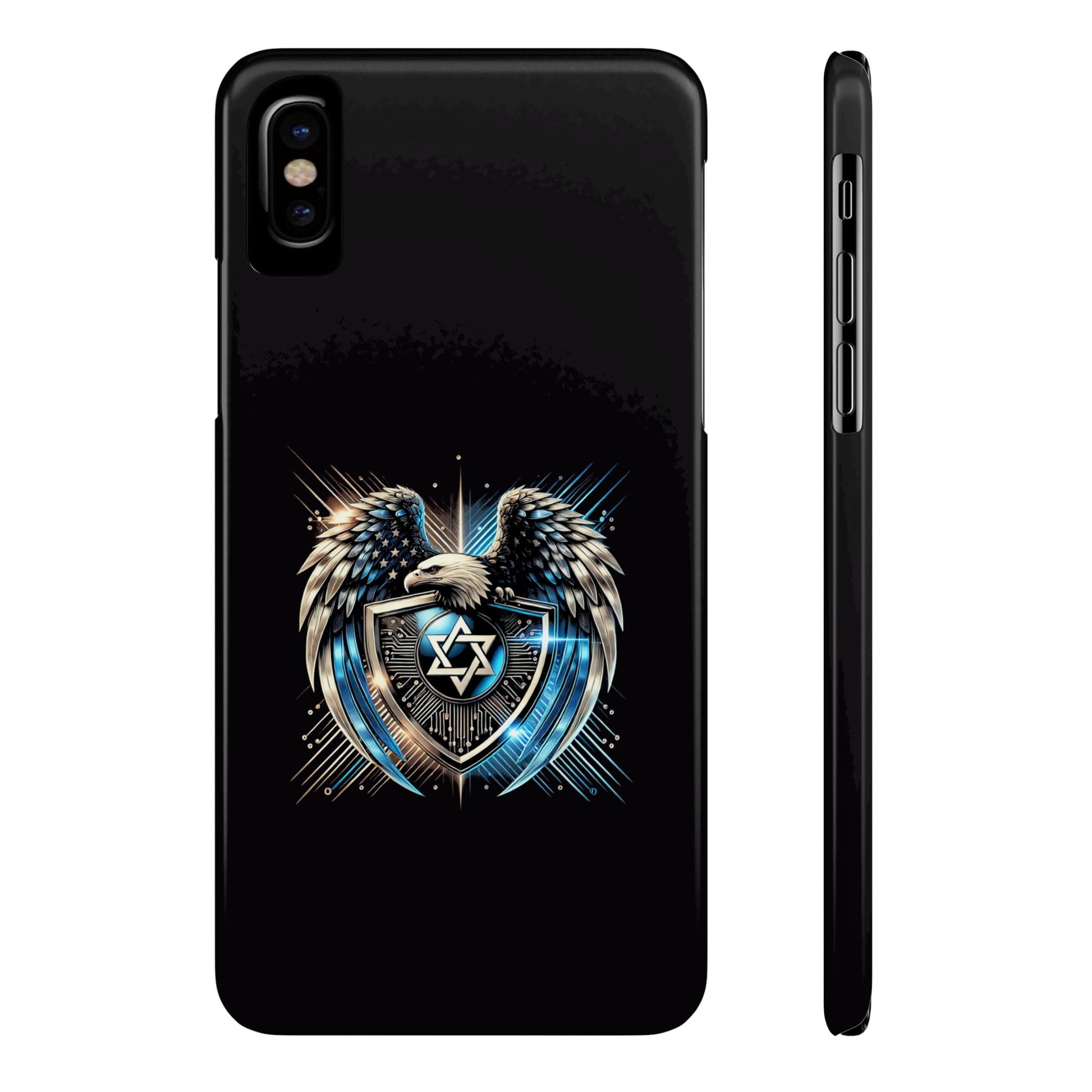 Wings of Zion Slim Phone Cases - American Zionist