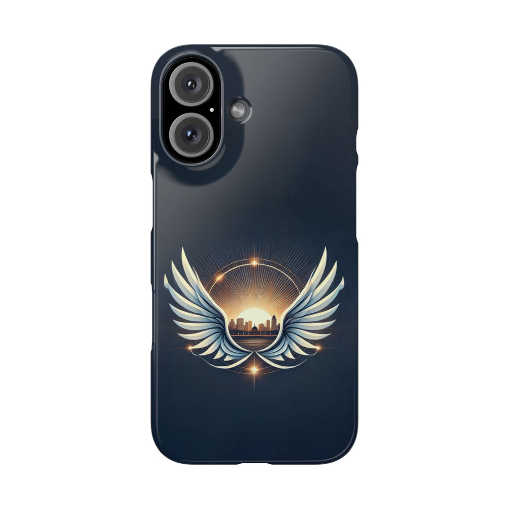 Sunrise Wings Slim Phone Cases - American Zionist