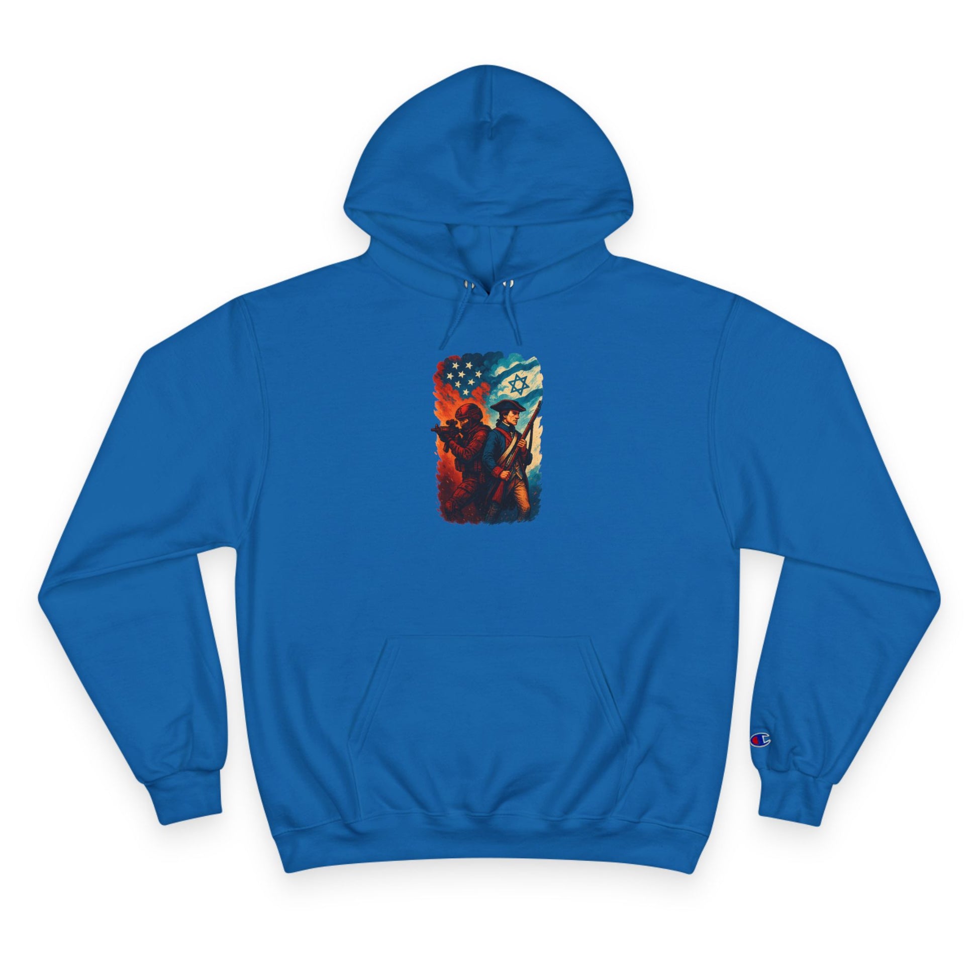 Defenders Across Generations Champion Hoodie - American Zionist