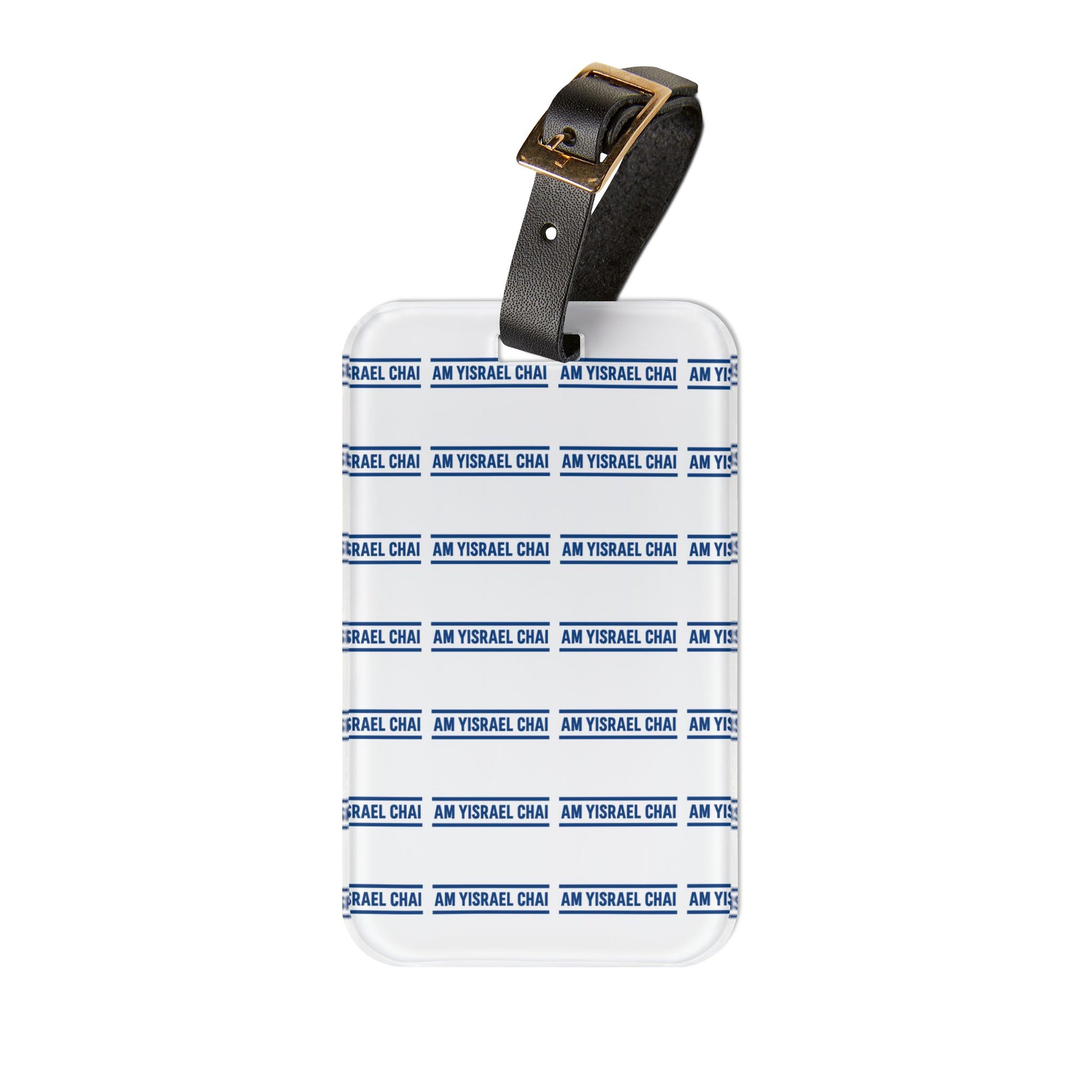 Chai Bar Wordmark Luggage Tag - American Zionist