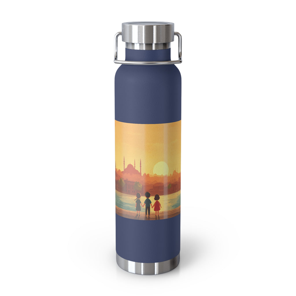 By the Bay Copper Vacuum Insulated Bottle, 22oz