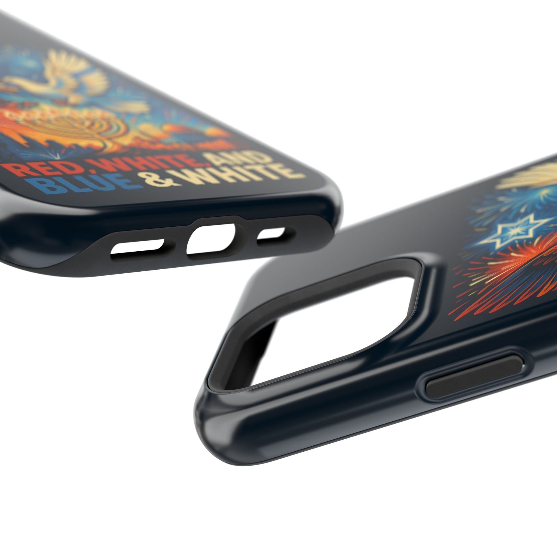 Red White And Blue Magnetic Tough Cases - American Zionist