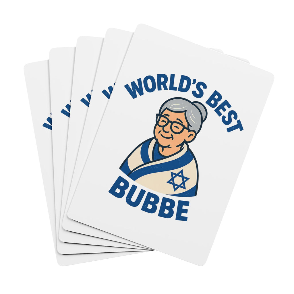 Best Bubbe Poker Playing Cards - American Zionist