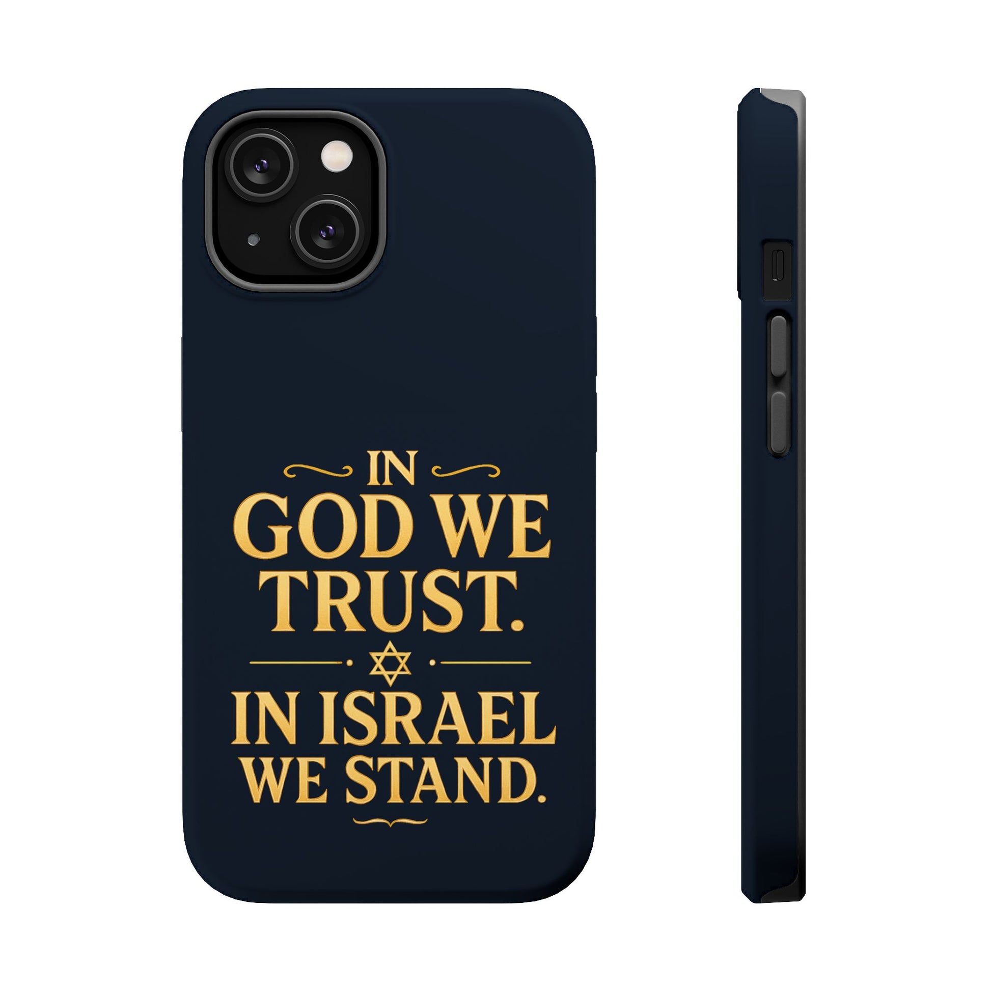 In God With Israel Magnetic Tough Cases - American Zionist