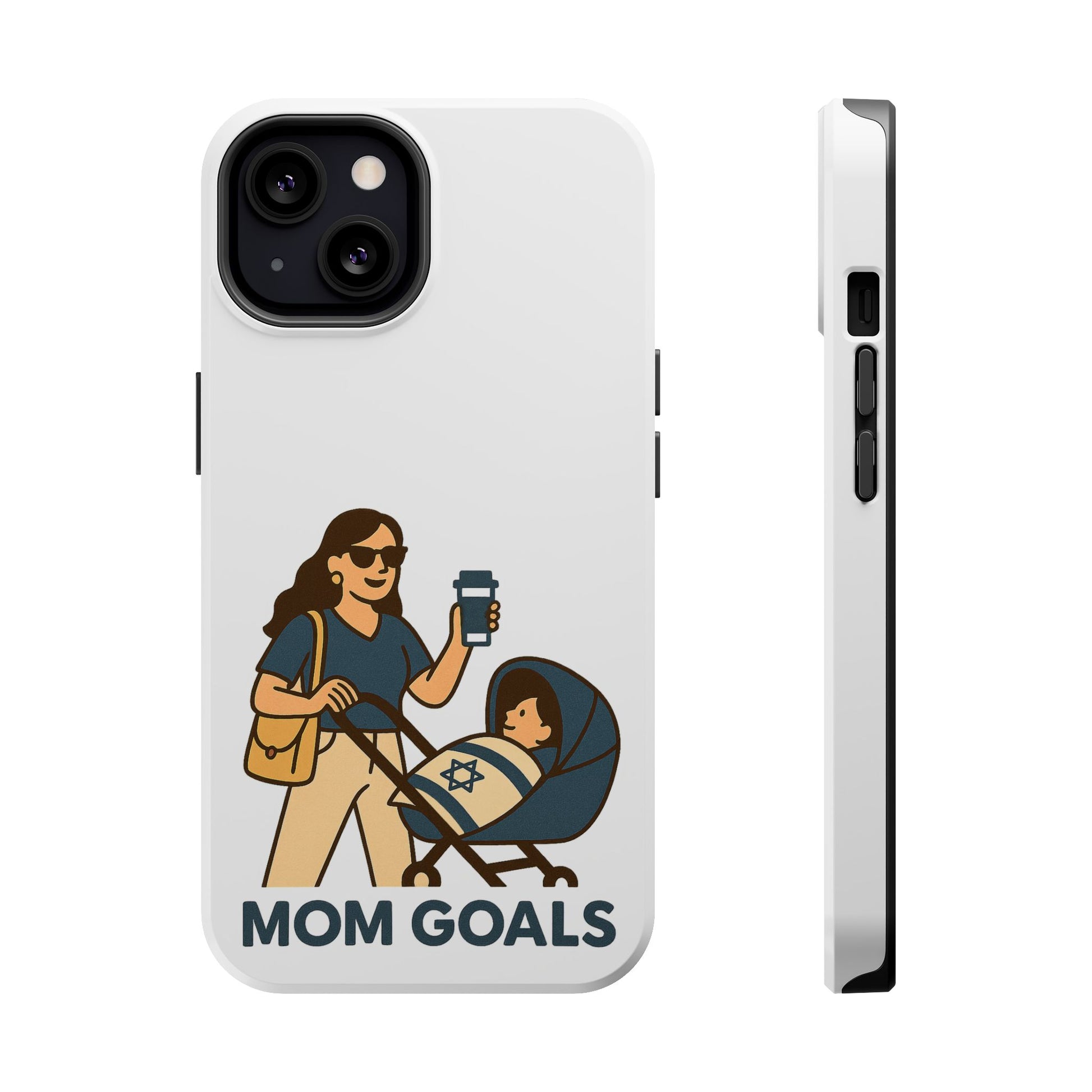 Mom Goals Magnetic Tough Cases - American Zionist
