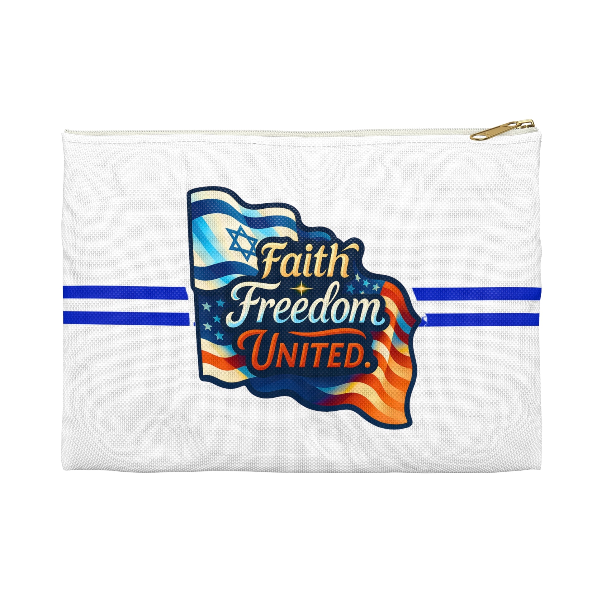 Faith Freedom United Accessory Pouch - American Zionist