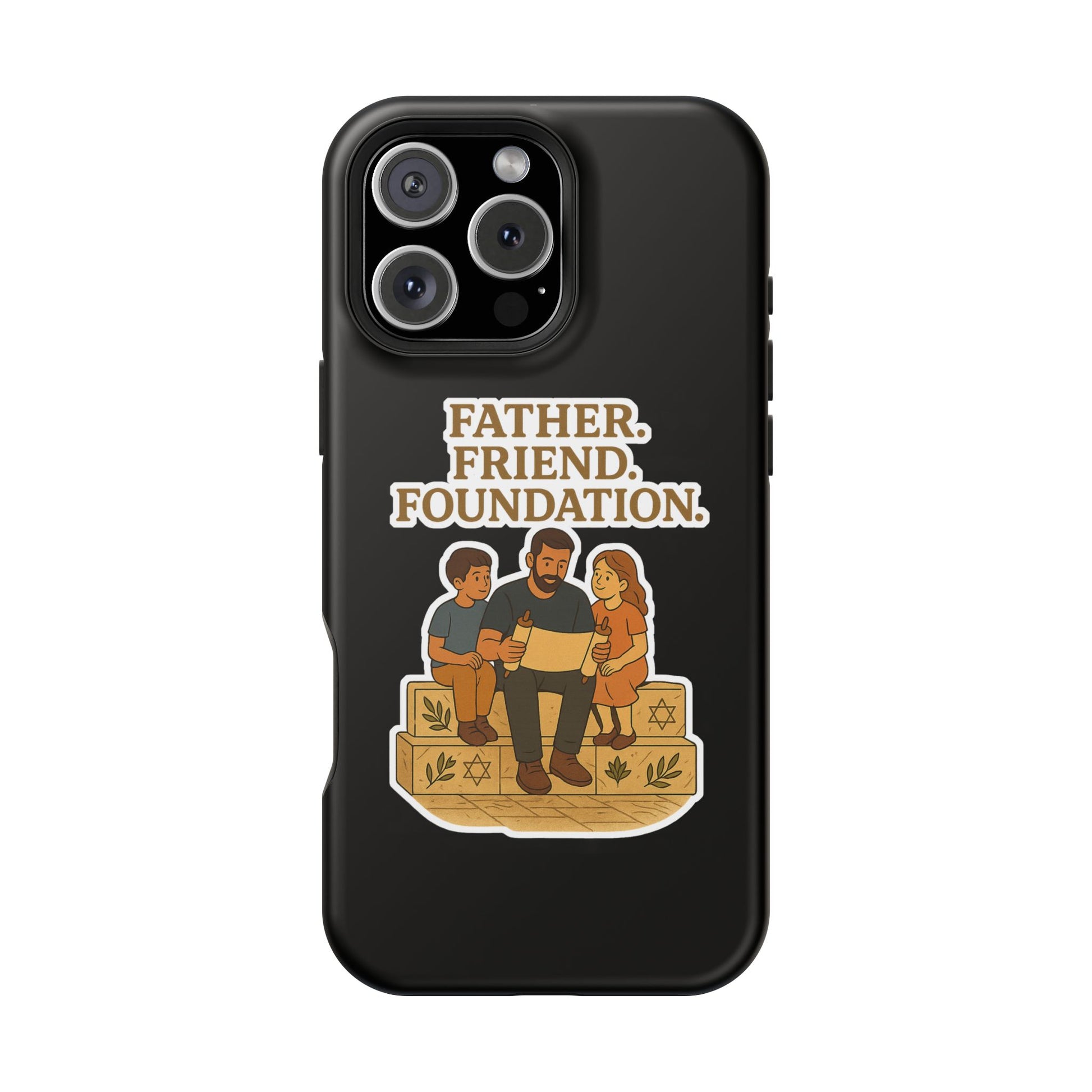 Father Friend Foundation Magnetic Tough Case - American Zionist