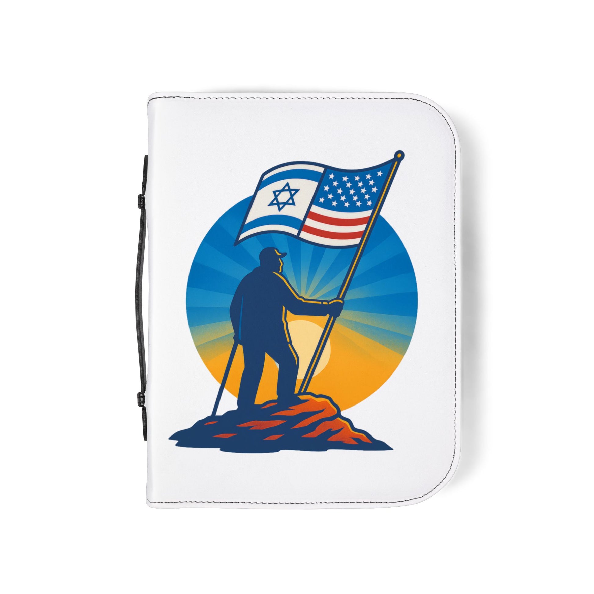 Grandpa Stands Tall Bible Cover - American Zionist