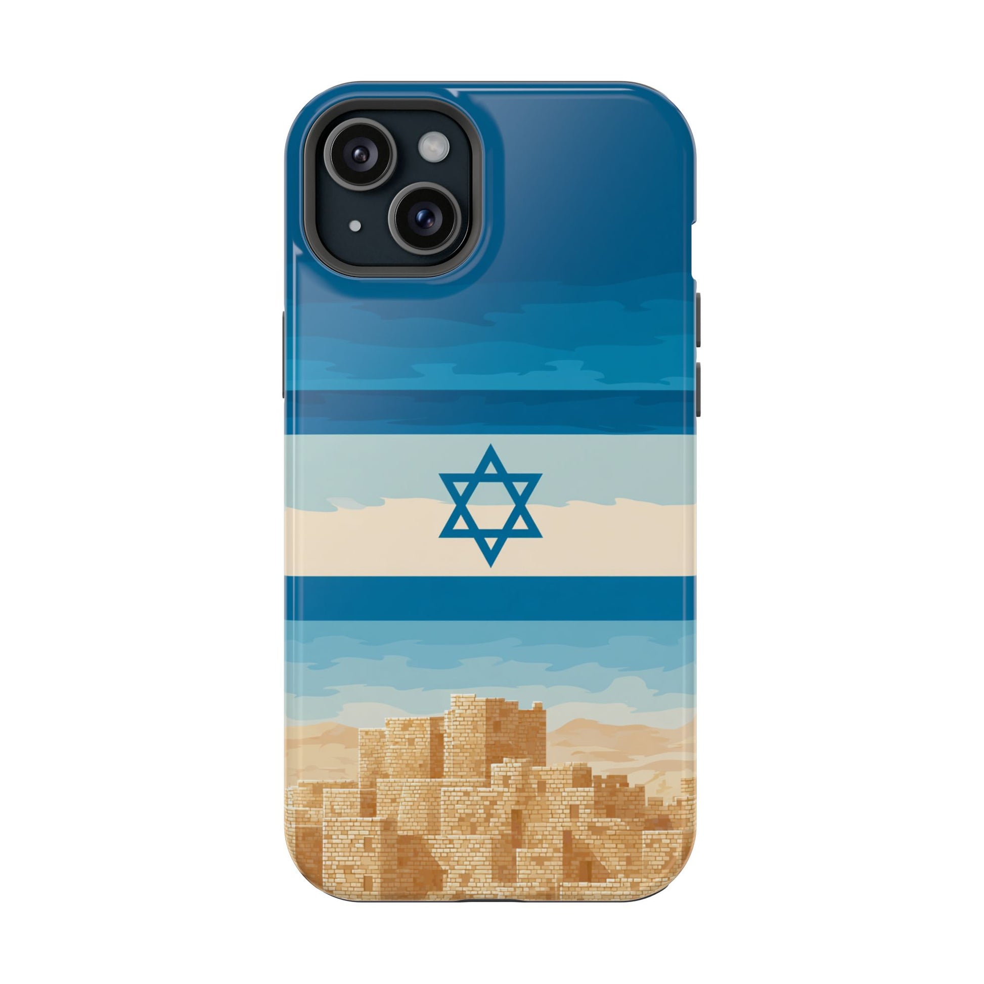 Israel Sand City Magnetic Tough Cases - American Zionist