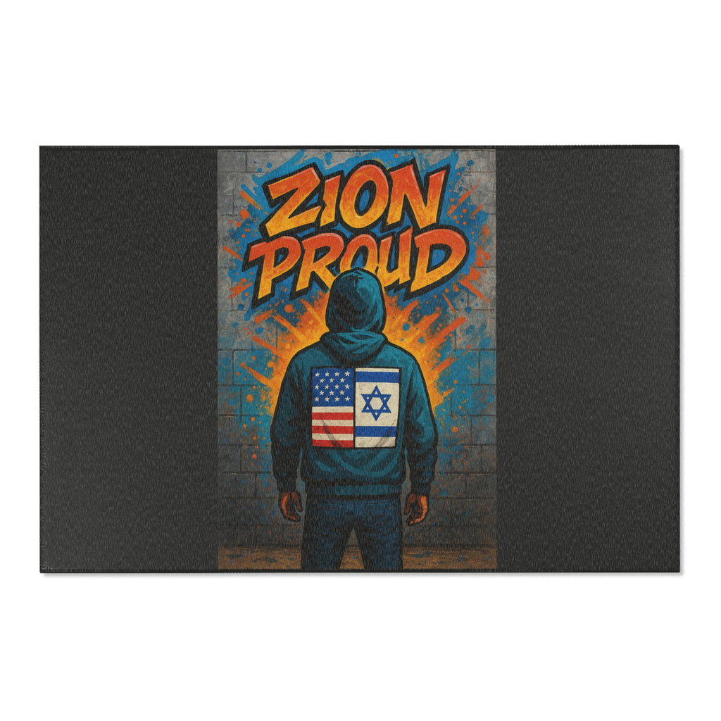 Zion Proud Area Rugs - American Zionist
