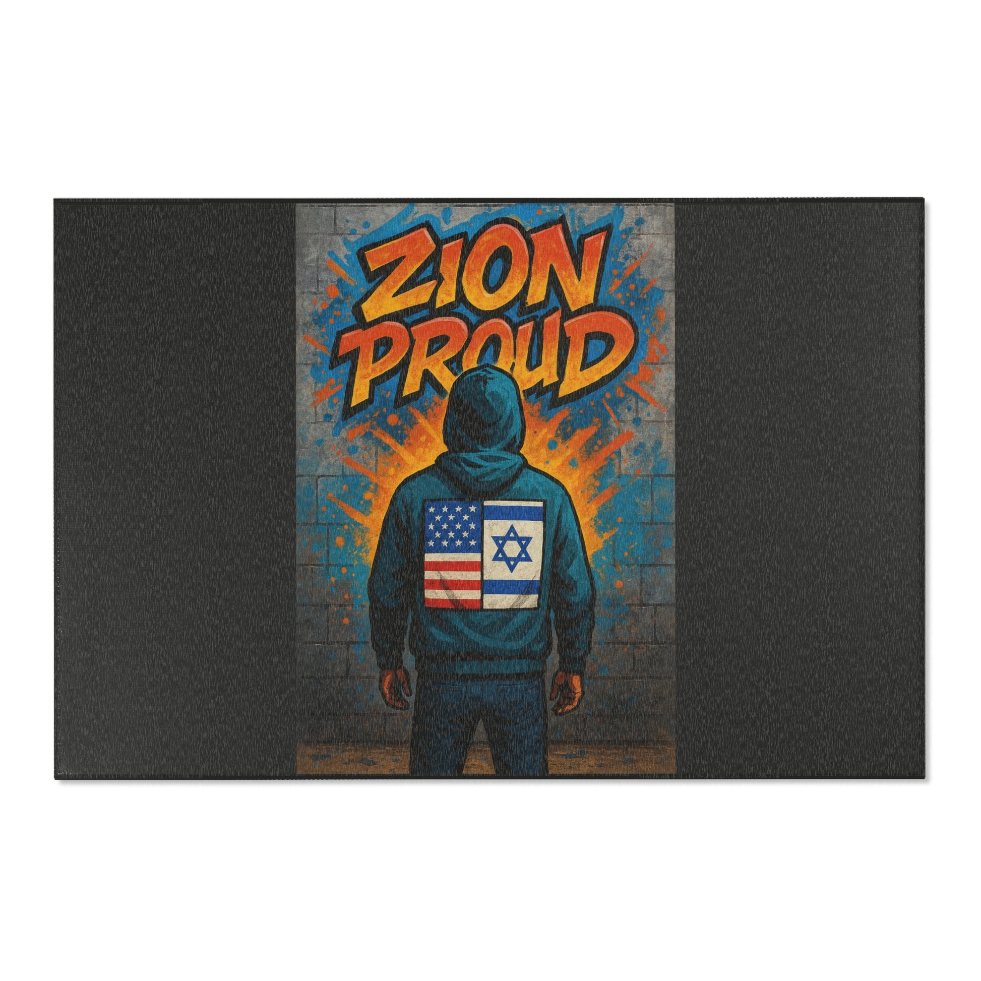 Zion Proud Area Rugs - American Zionist