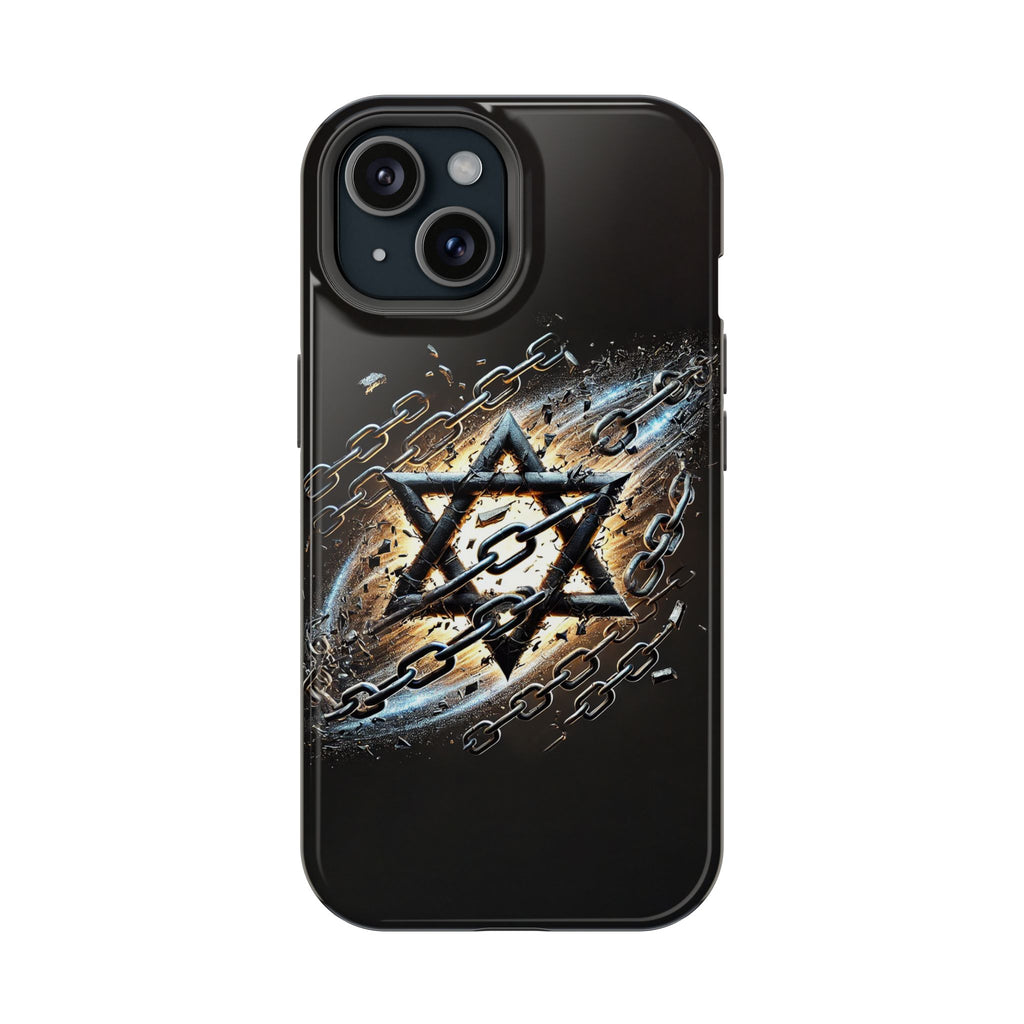 Galaxy Star of David Magnetic Tough Cases - American Zionist