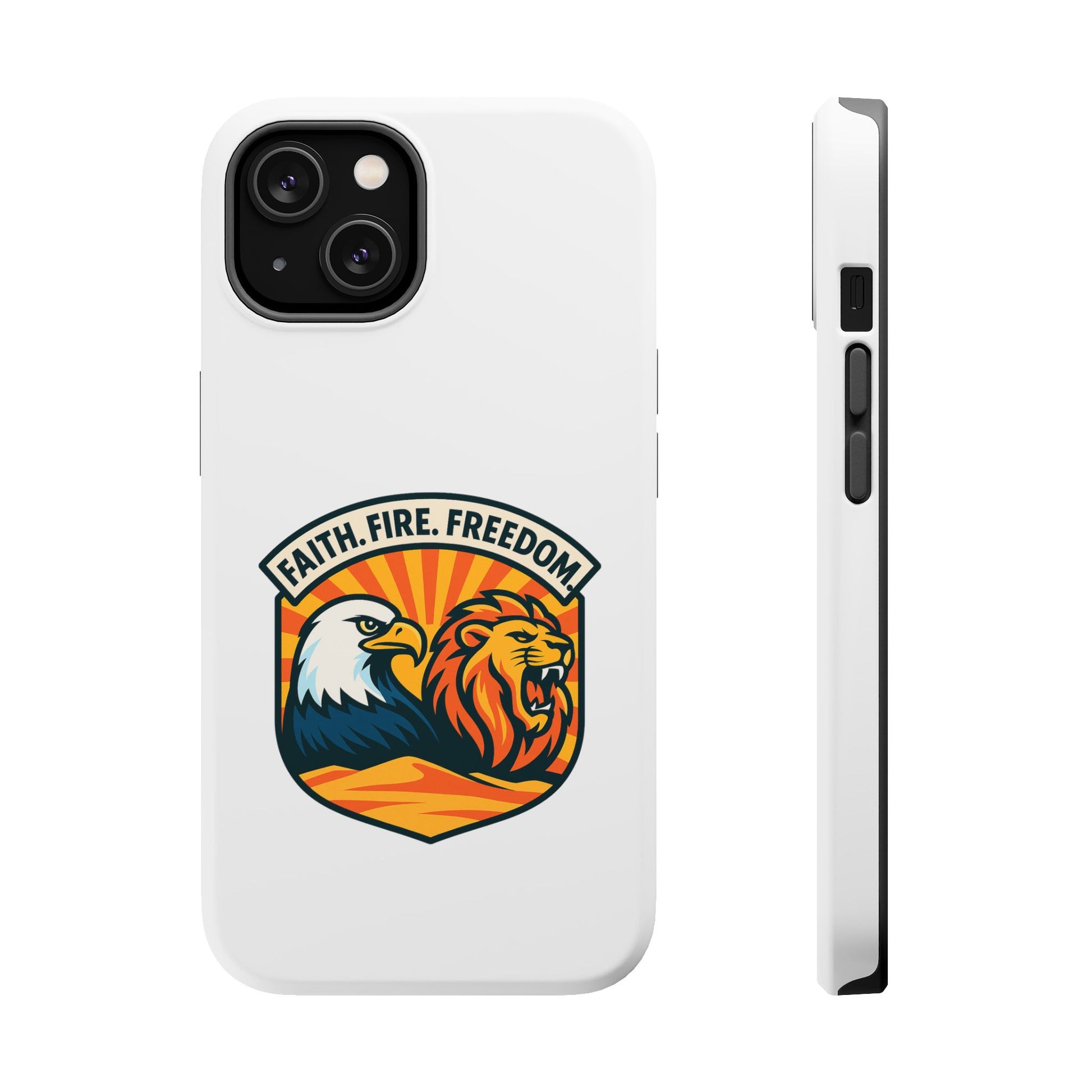 Lions Eagles Rise Magnetic Tough Cases - American Zionist
