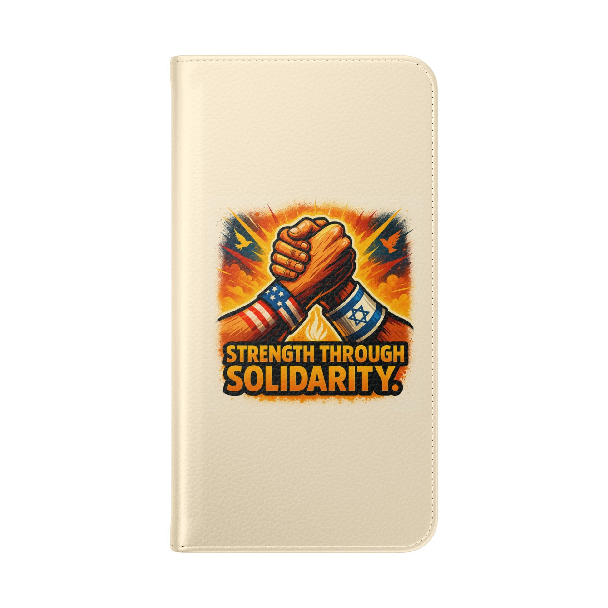 Strength Through Solidarity Flip Cases - American Zionist