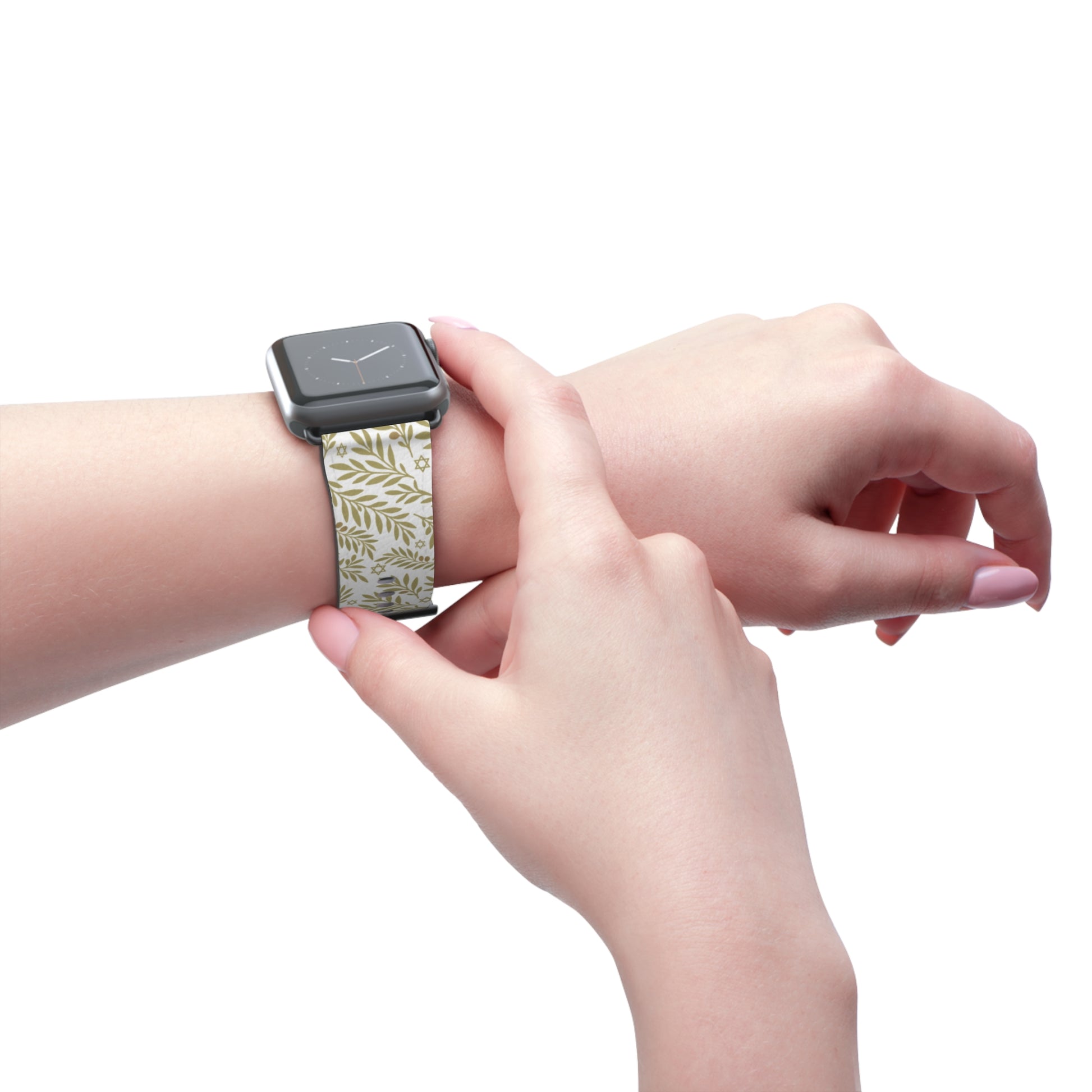 Olive Bloom Watch Band - American Zionist