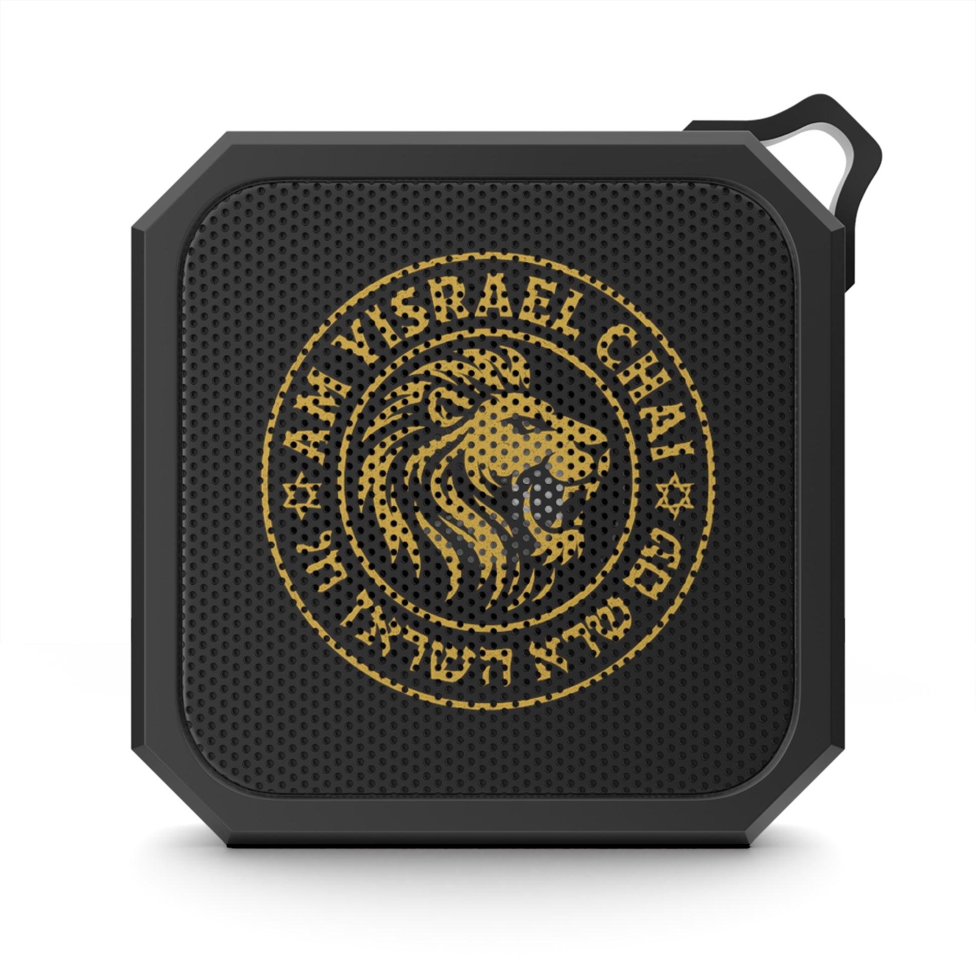 Am Yisrael Crest Blackwater Outdoor Bluetooth Speaker - American Zionist
