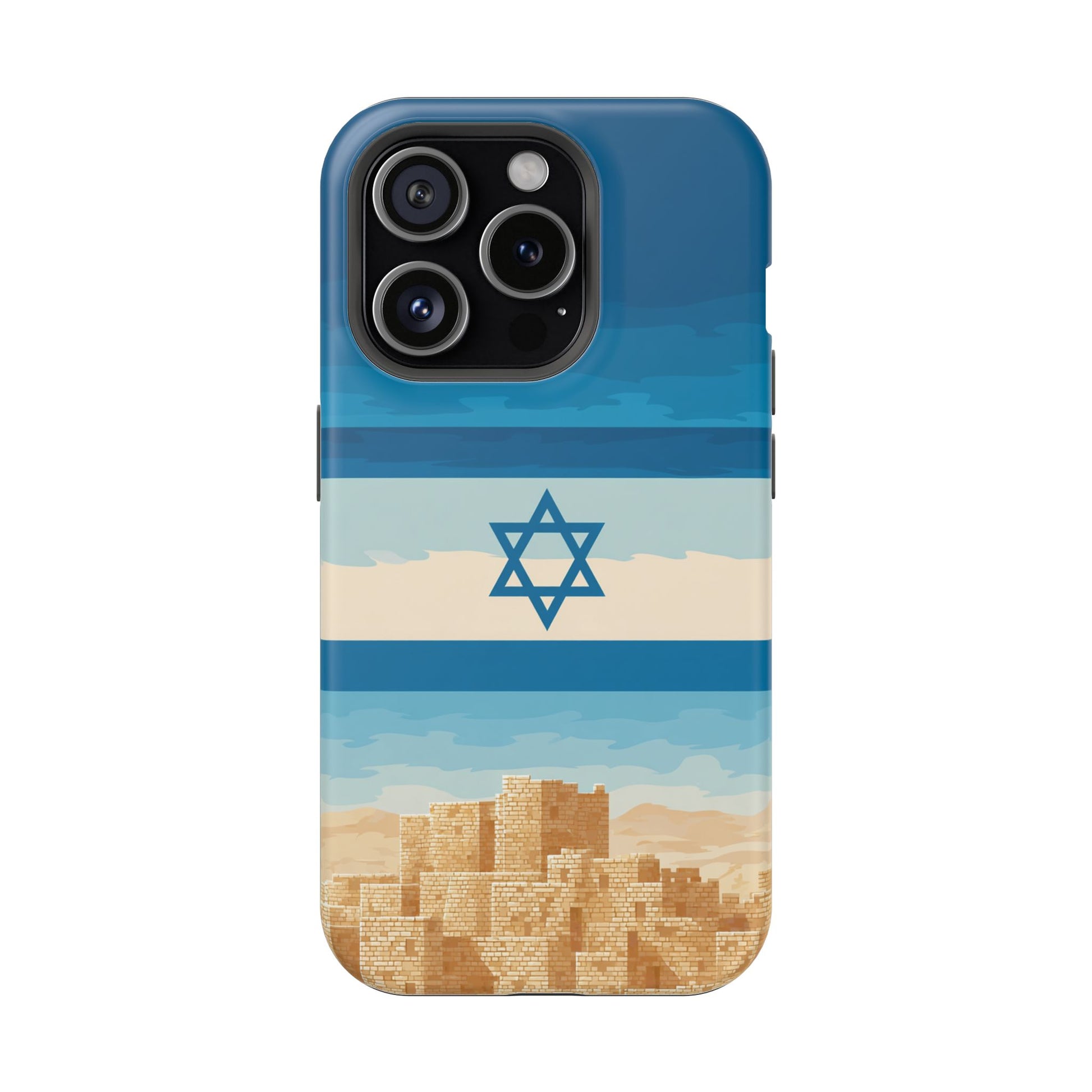 Israel Sand City Magnetic Tough Cases - American Zionist