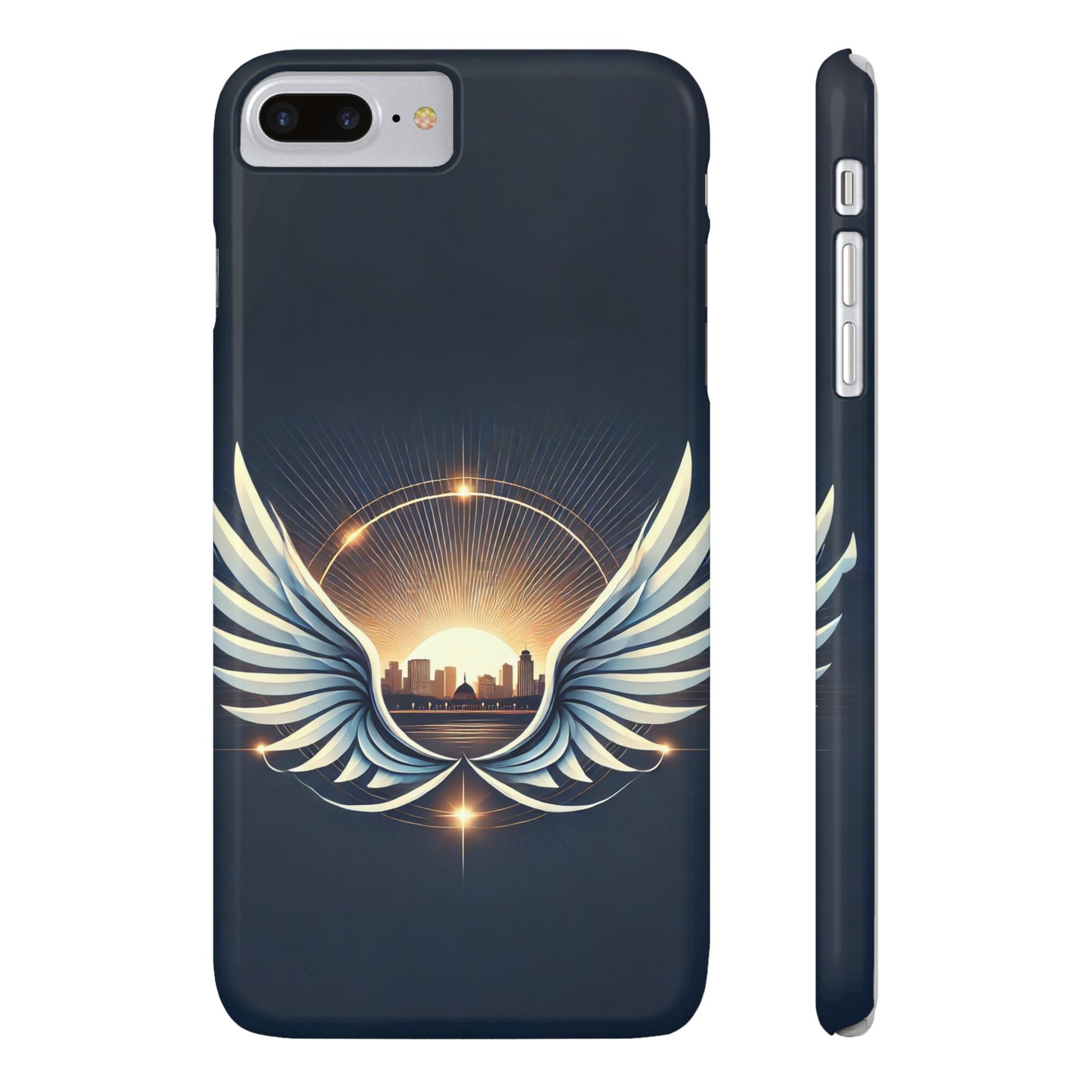 Sunrise Wings Slim Phone Cases - American Zionist