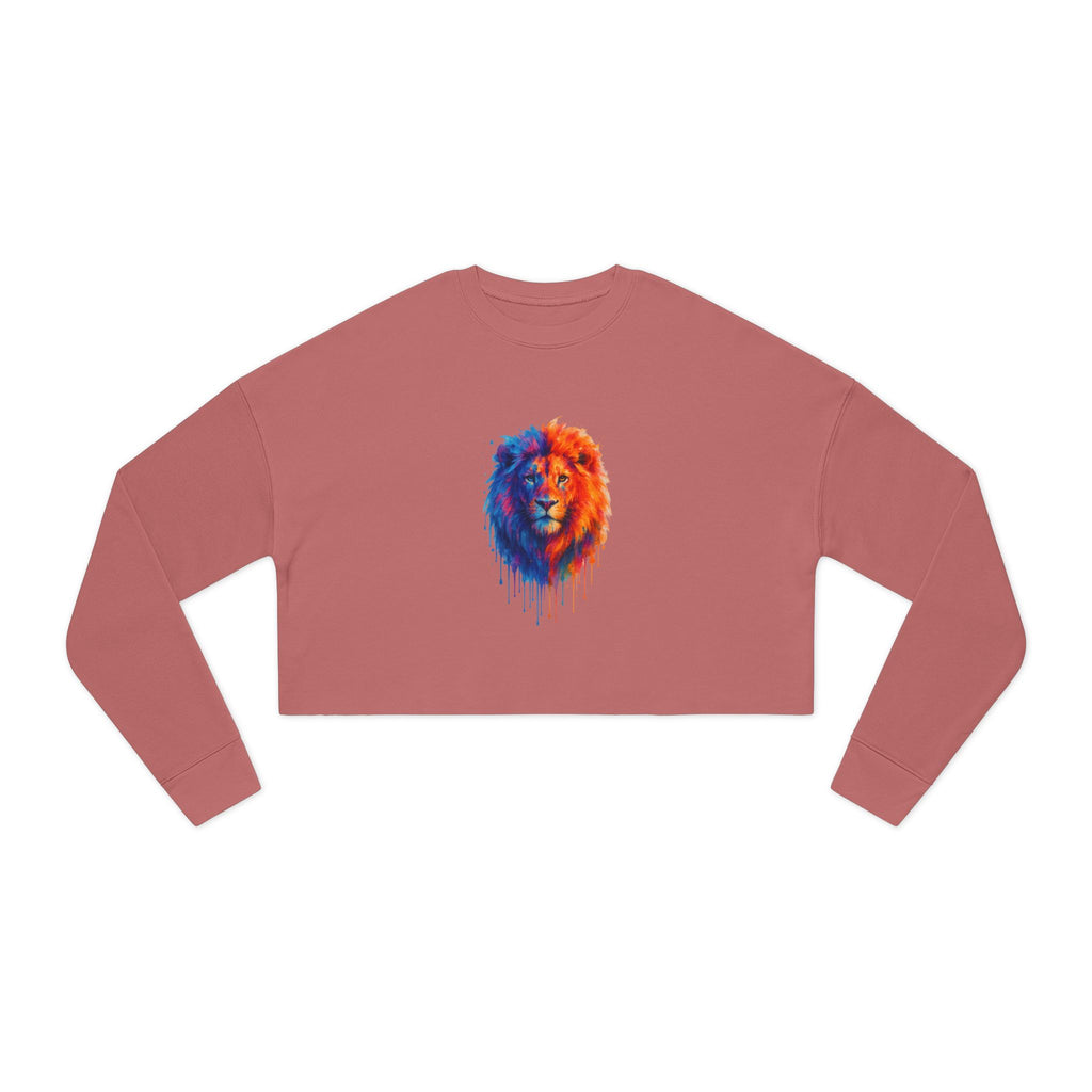 Judah Unleashed Women's Cropped Sweatshirt - American Zionist